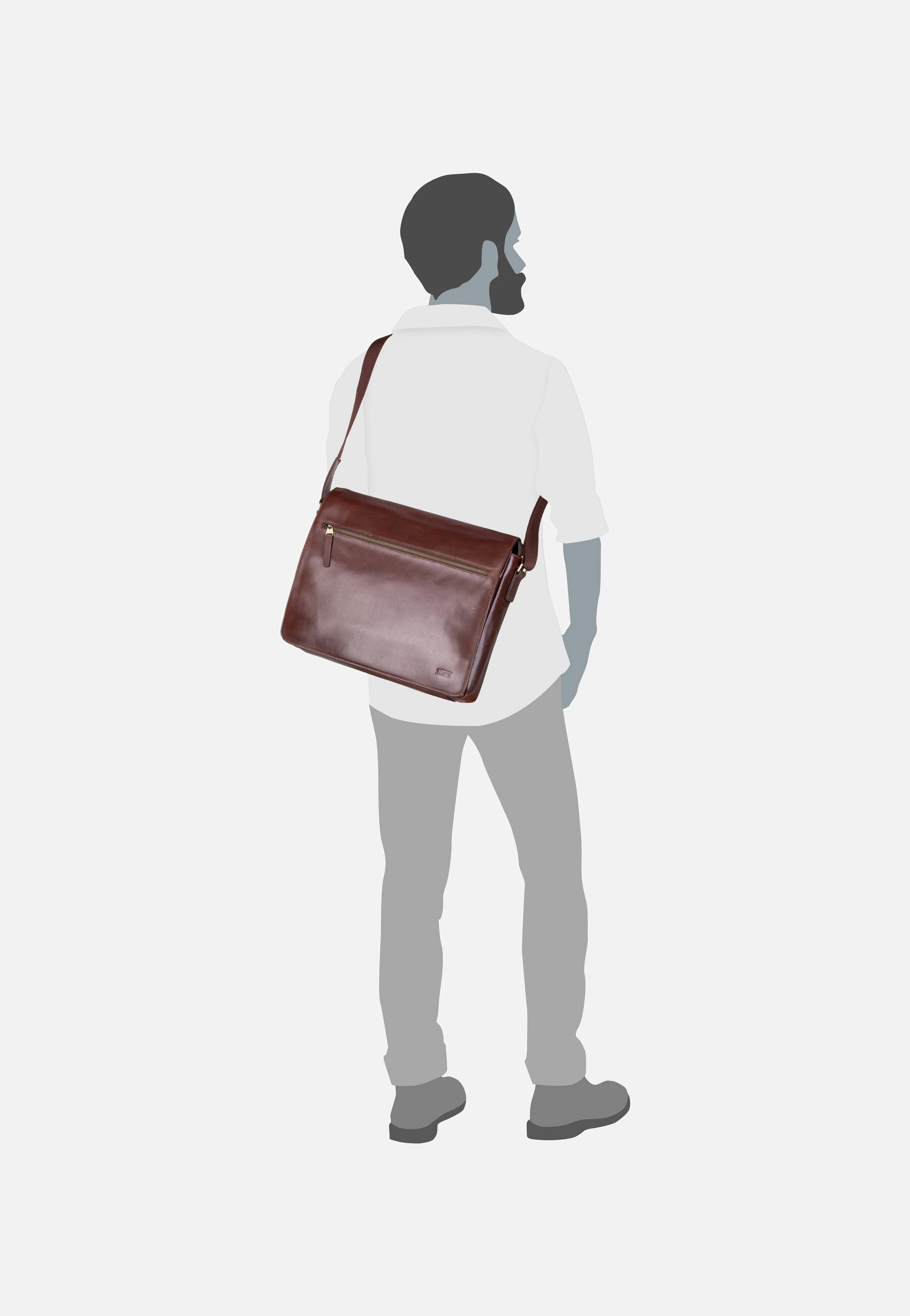 Jost - Skagen L 6203 Braun - Messenger Bag | Neutral-Image