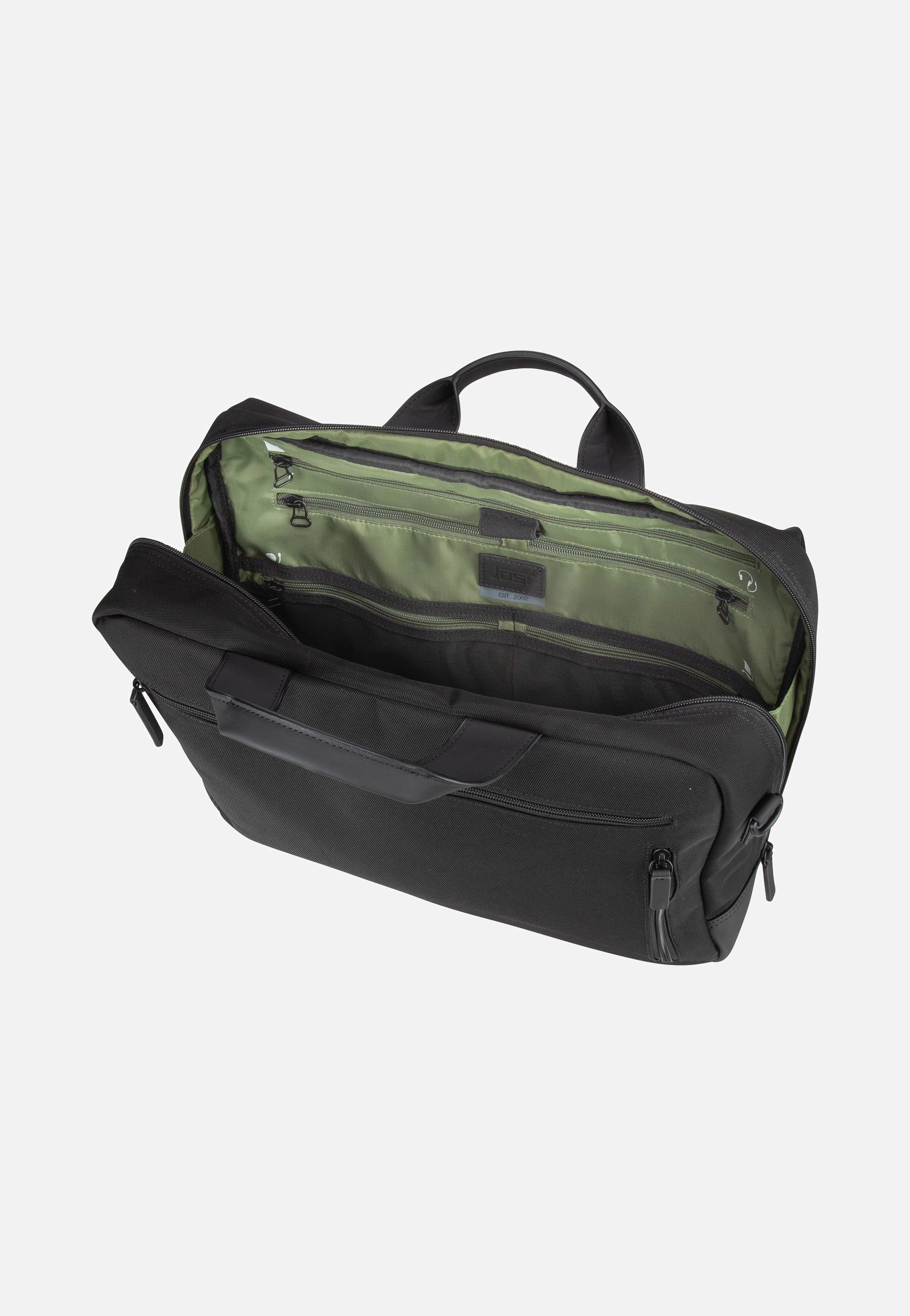 Jost - Tallinn Business Bag 1 Comp Black - Briefcase | Men-Image