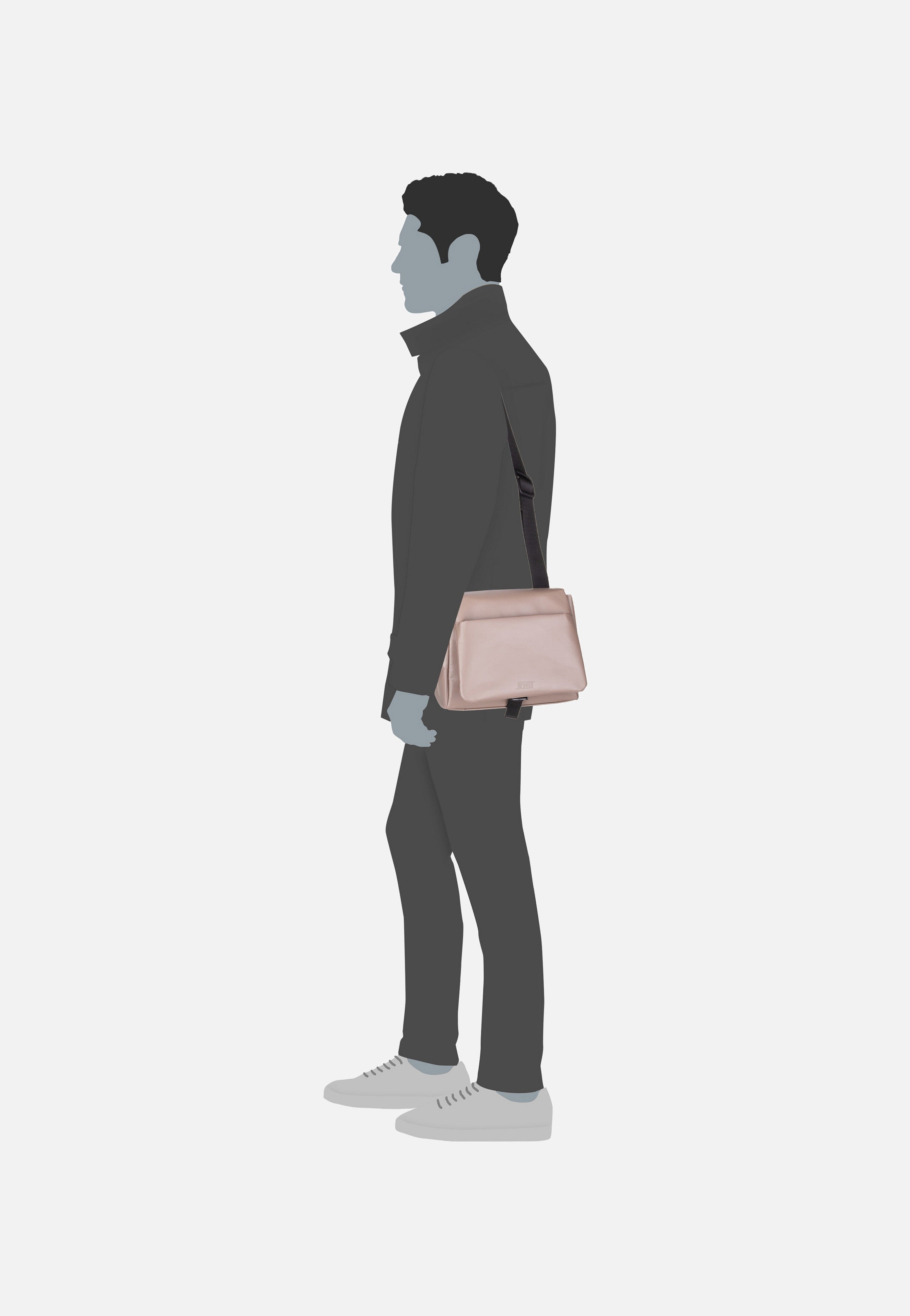 Jost Tolja 4228 Taupe Crossbody Bag