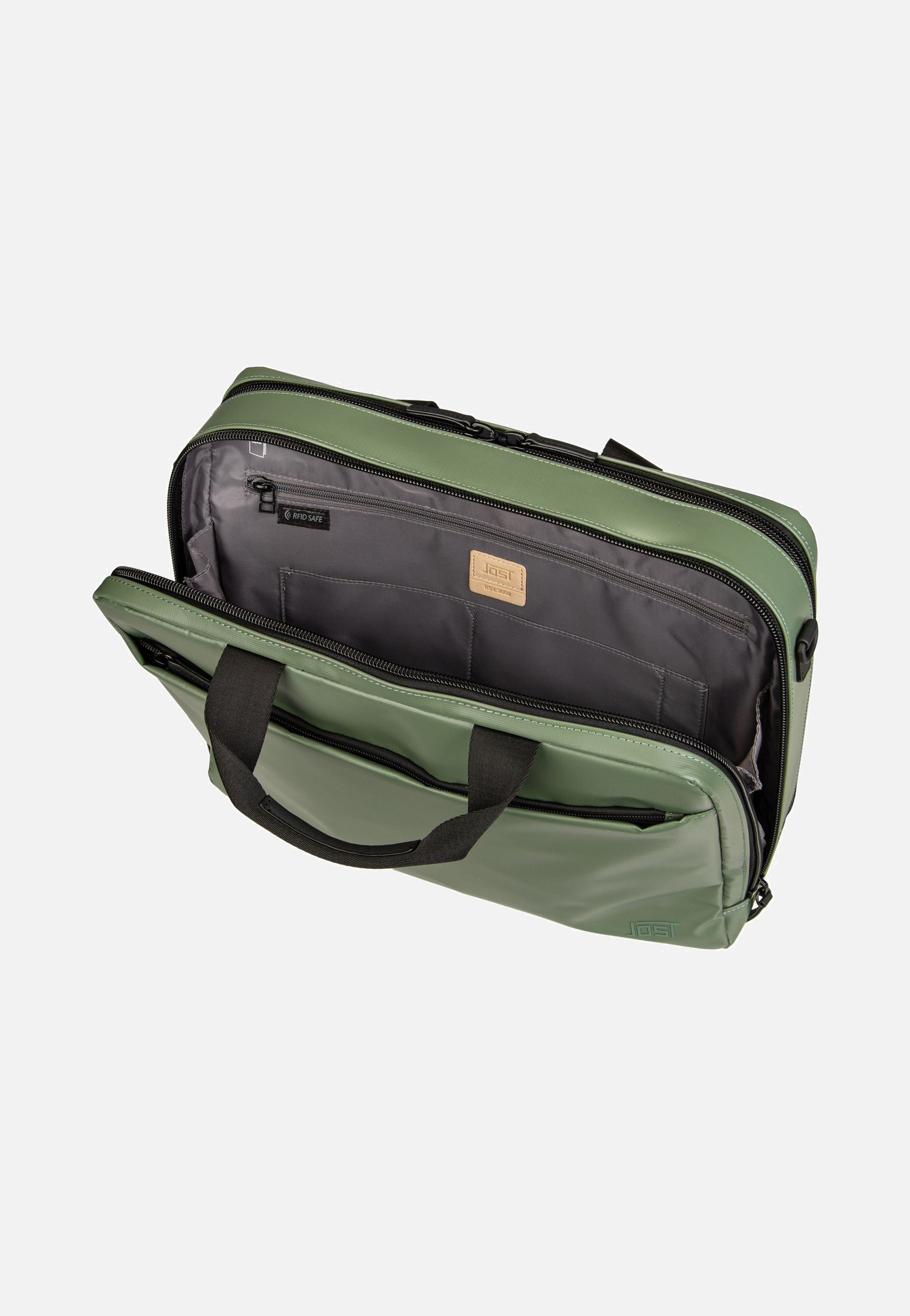 Jost Tolja 4242 Olive Briefcase