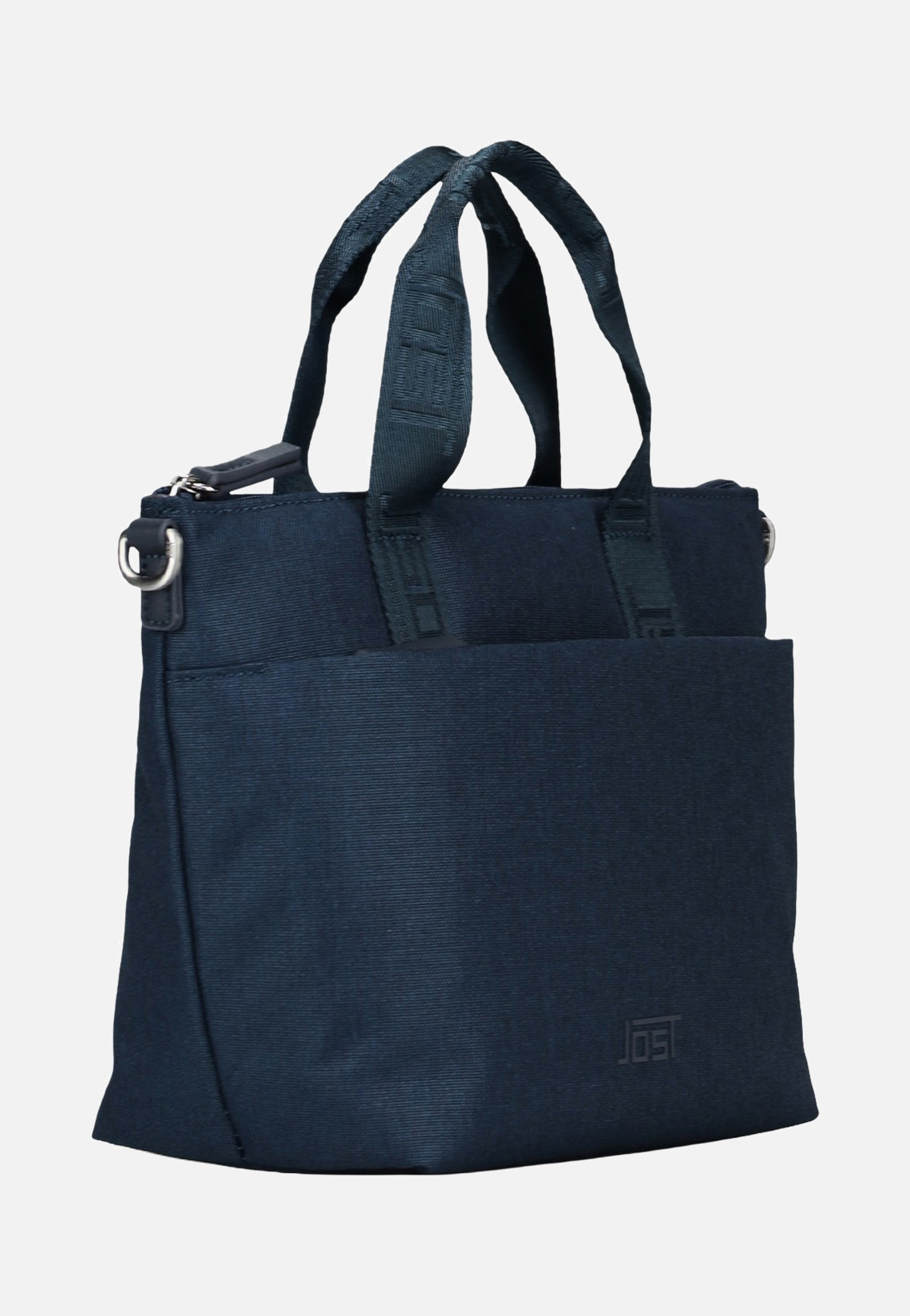 Jost Bergen 1611 Navy Handle Bag