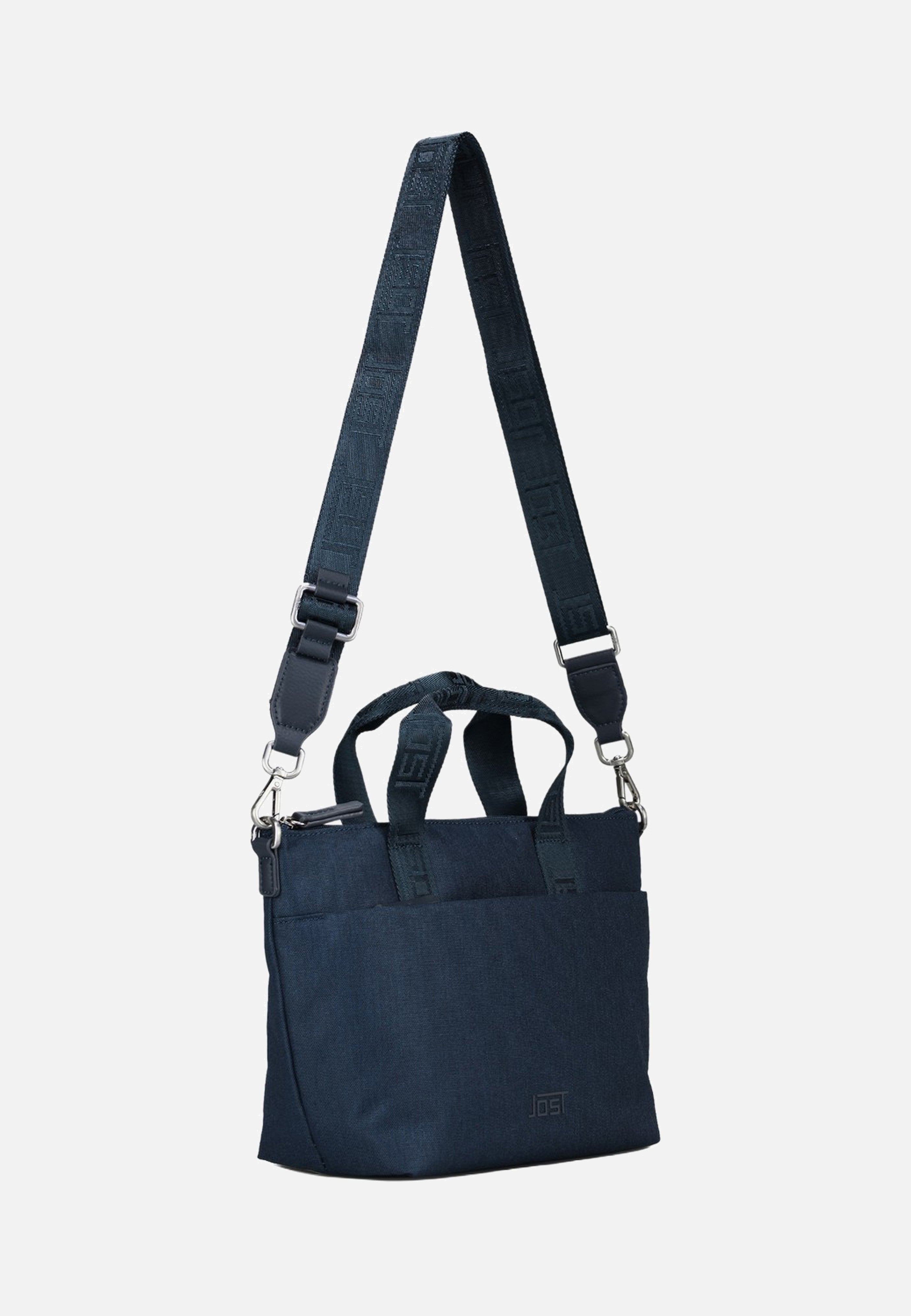 Jost Bergen 1611 Navy Handle Bag