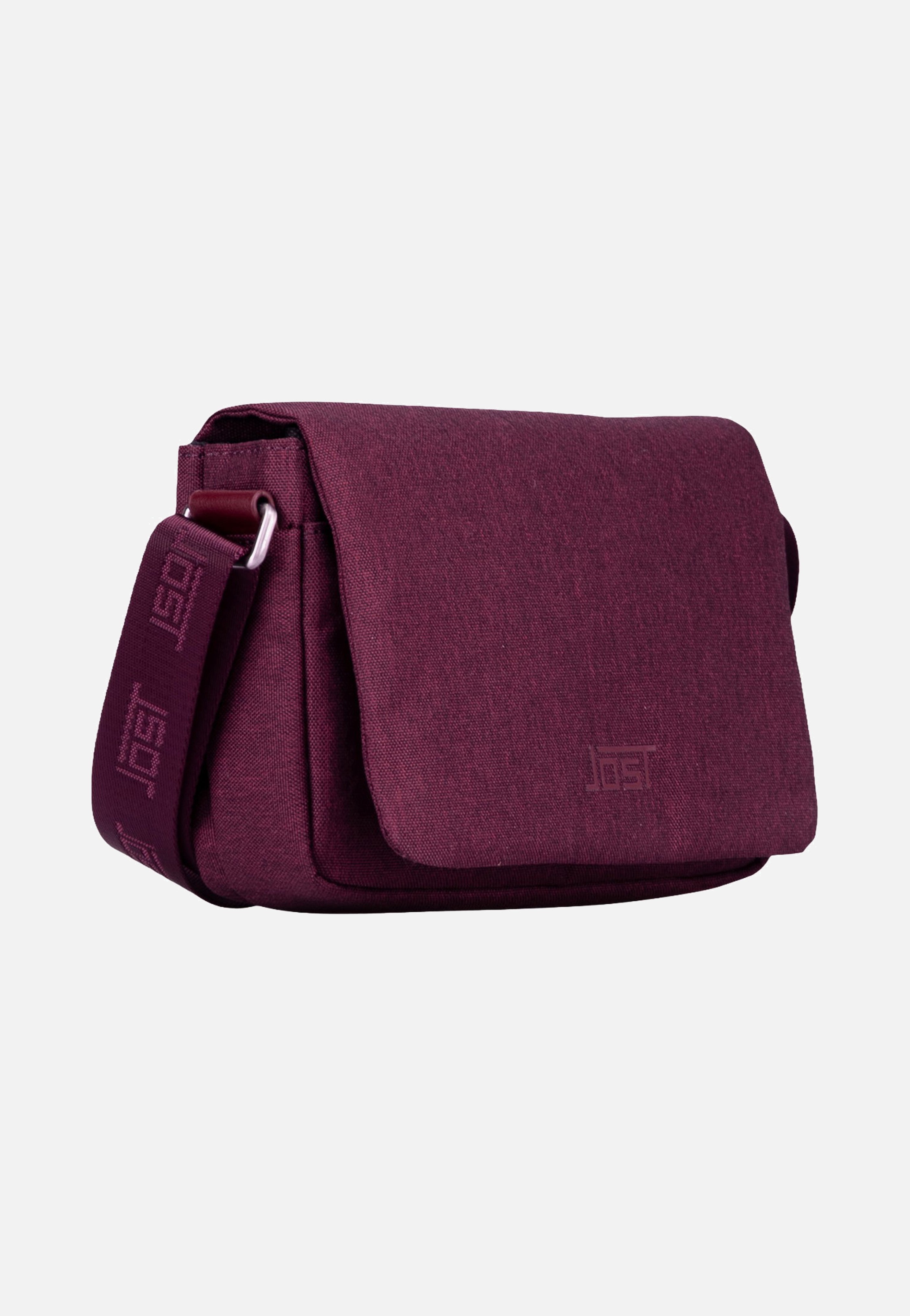Jost Bergen 1613 Burgundy Bolso bandolera