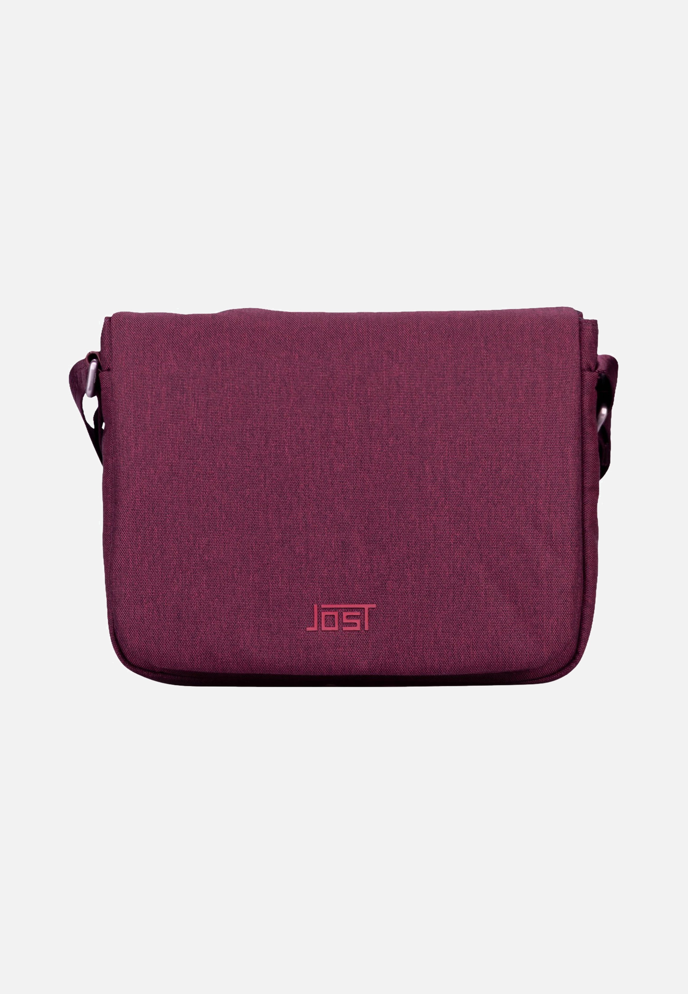 Jost Bergen 1614 Burgundy Bolso bandolera