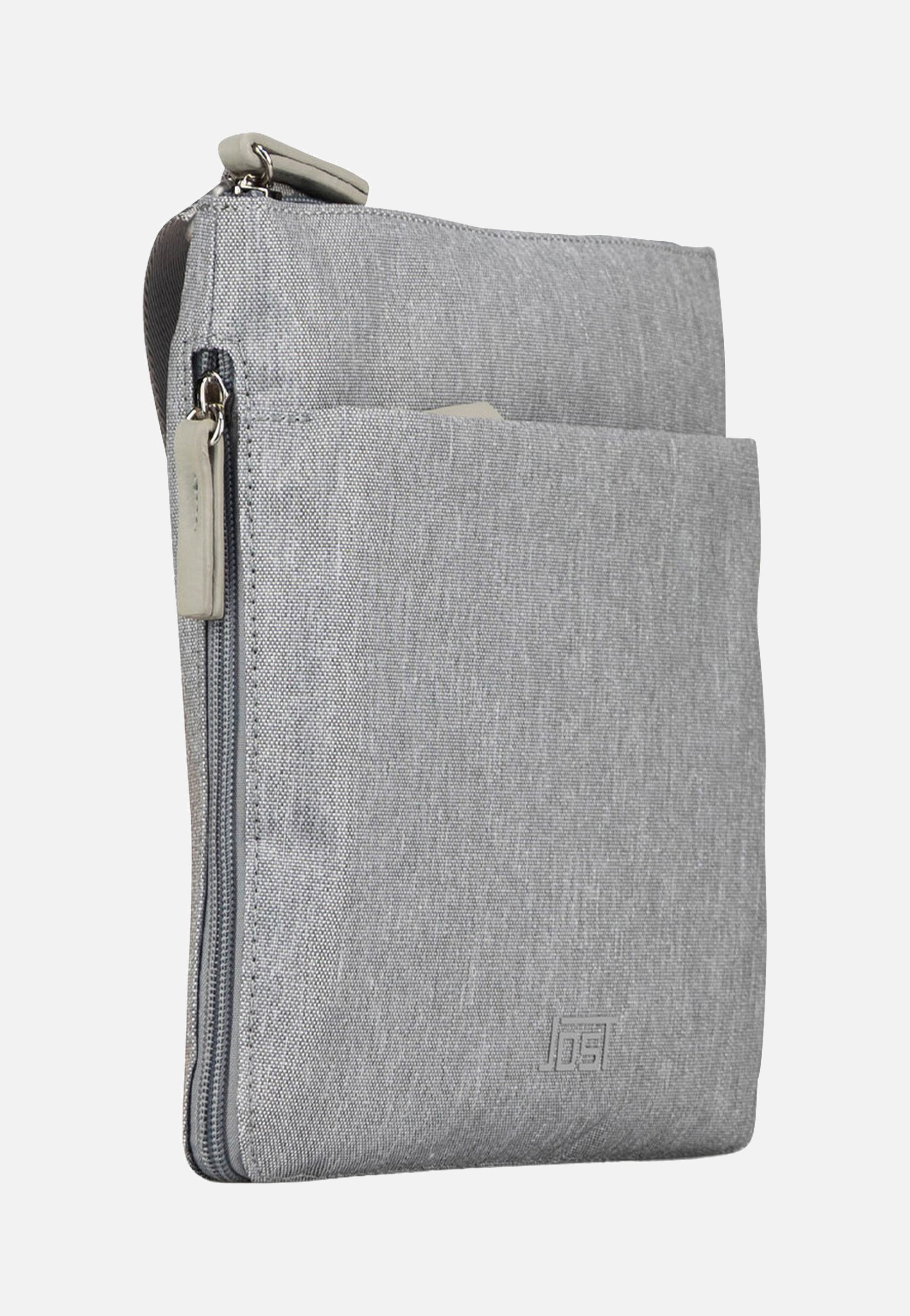 Jost Bergen Zip 1615 Light Grey Shoulder Bag