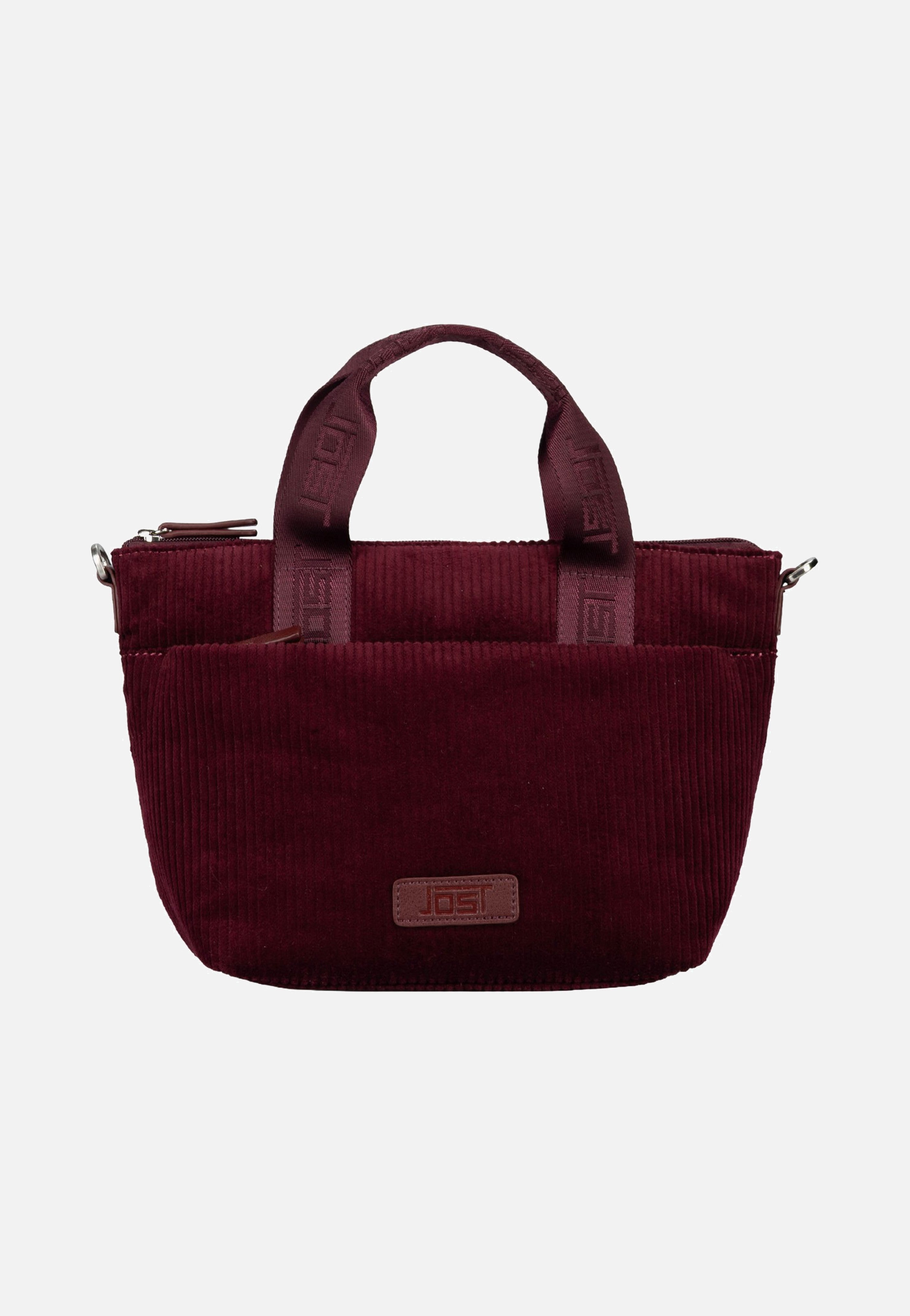 Jost Cord 3160 Burgundy Borsa tote