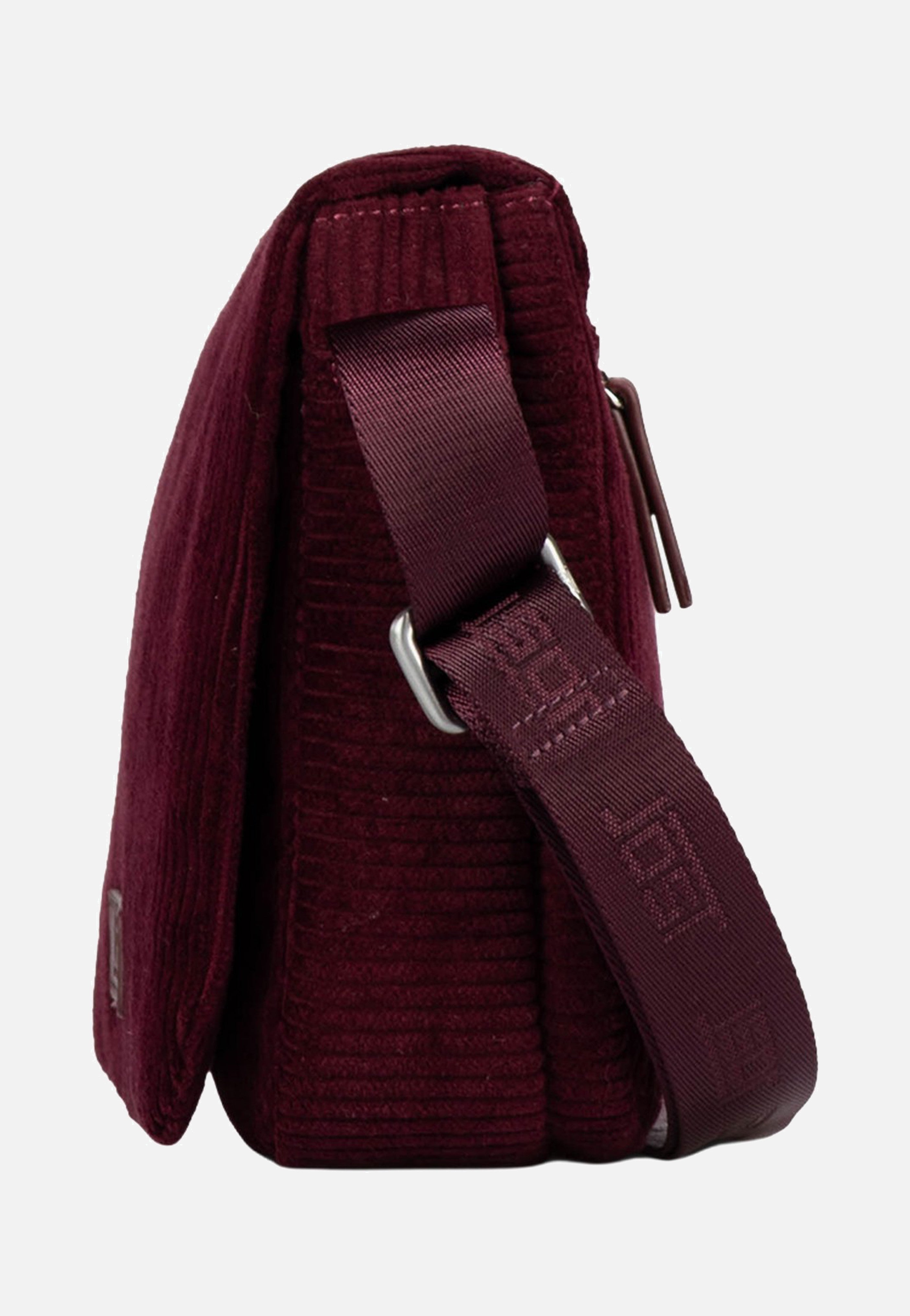 Jost Cord 3163 Burgundy Bolso bandolera