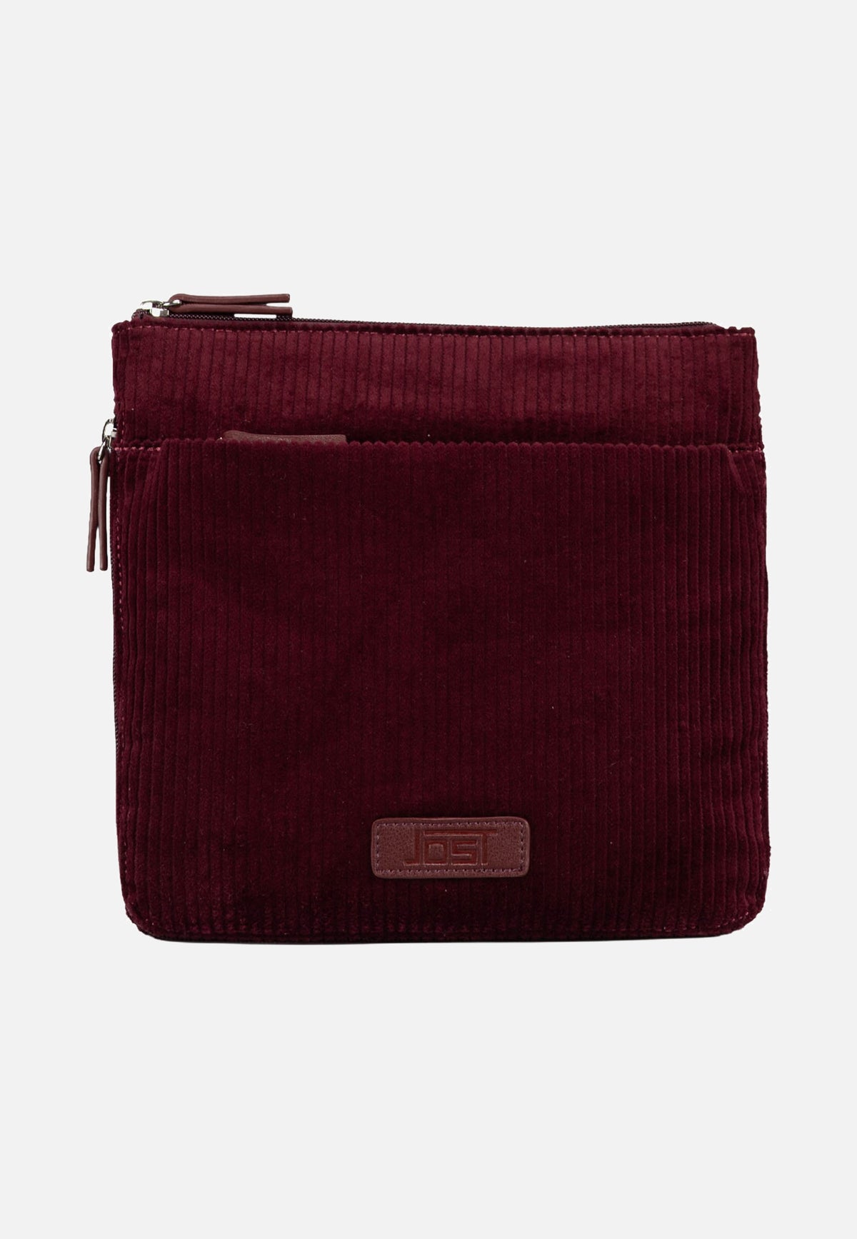 Jost Cord 3164 Burgundy Borsa a tracolla