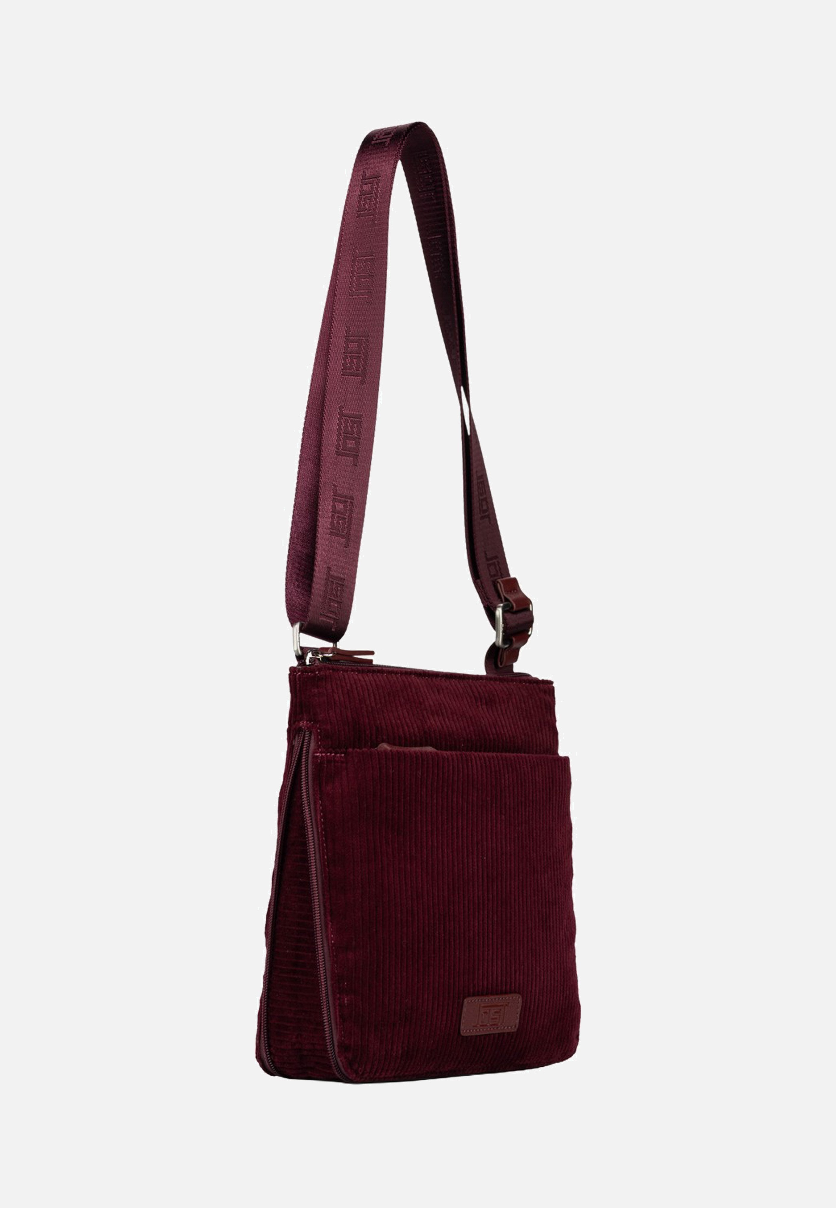 Jost Cord 3164 Burgundy Borsa a tracolla