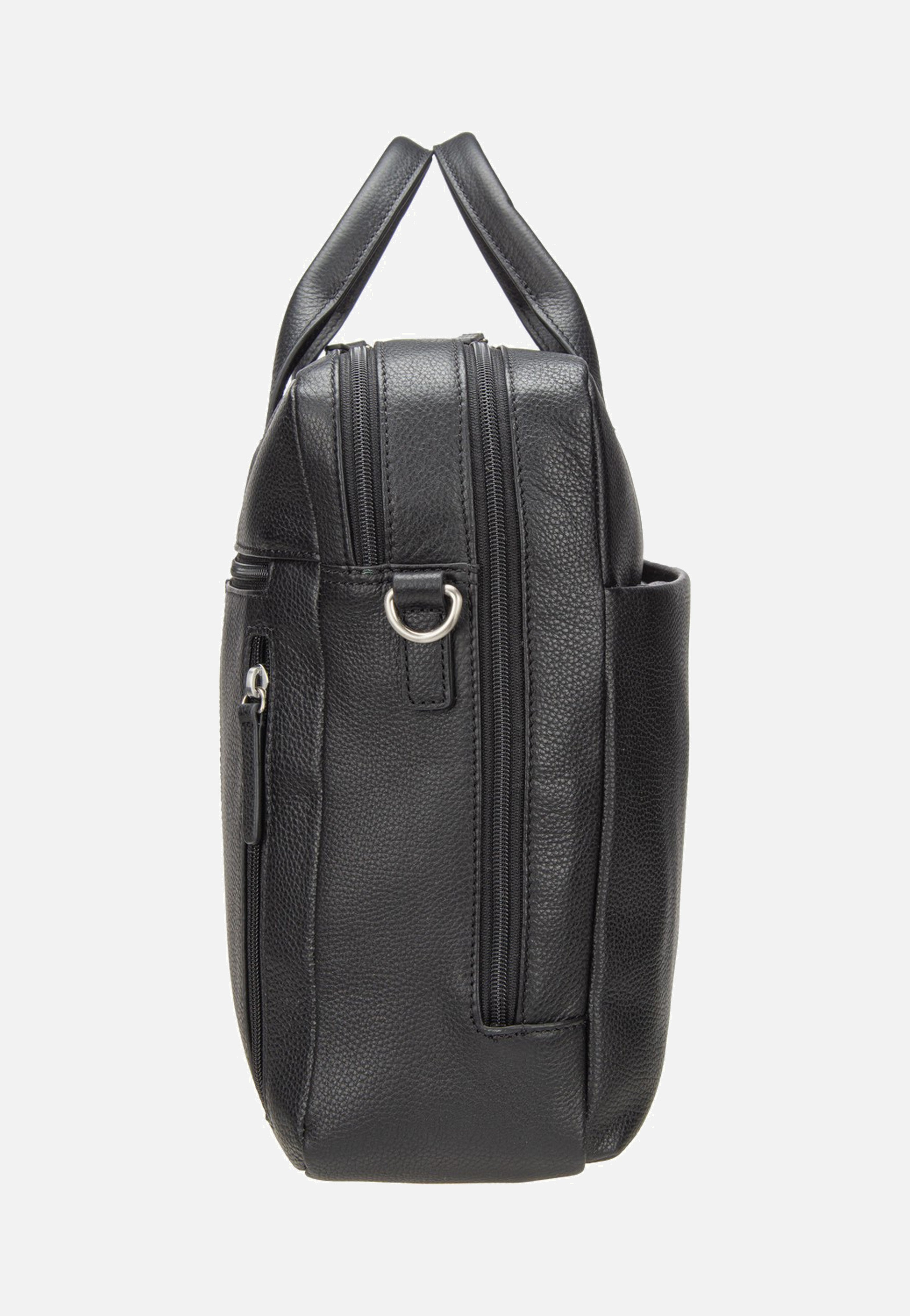 Jost - Frankfurt Business Bag 2C Black - Briefcase | Men-Image