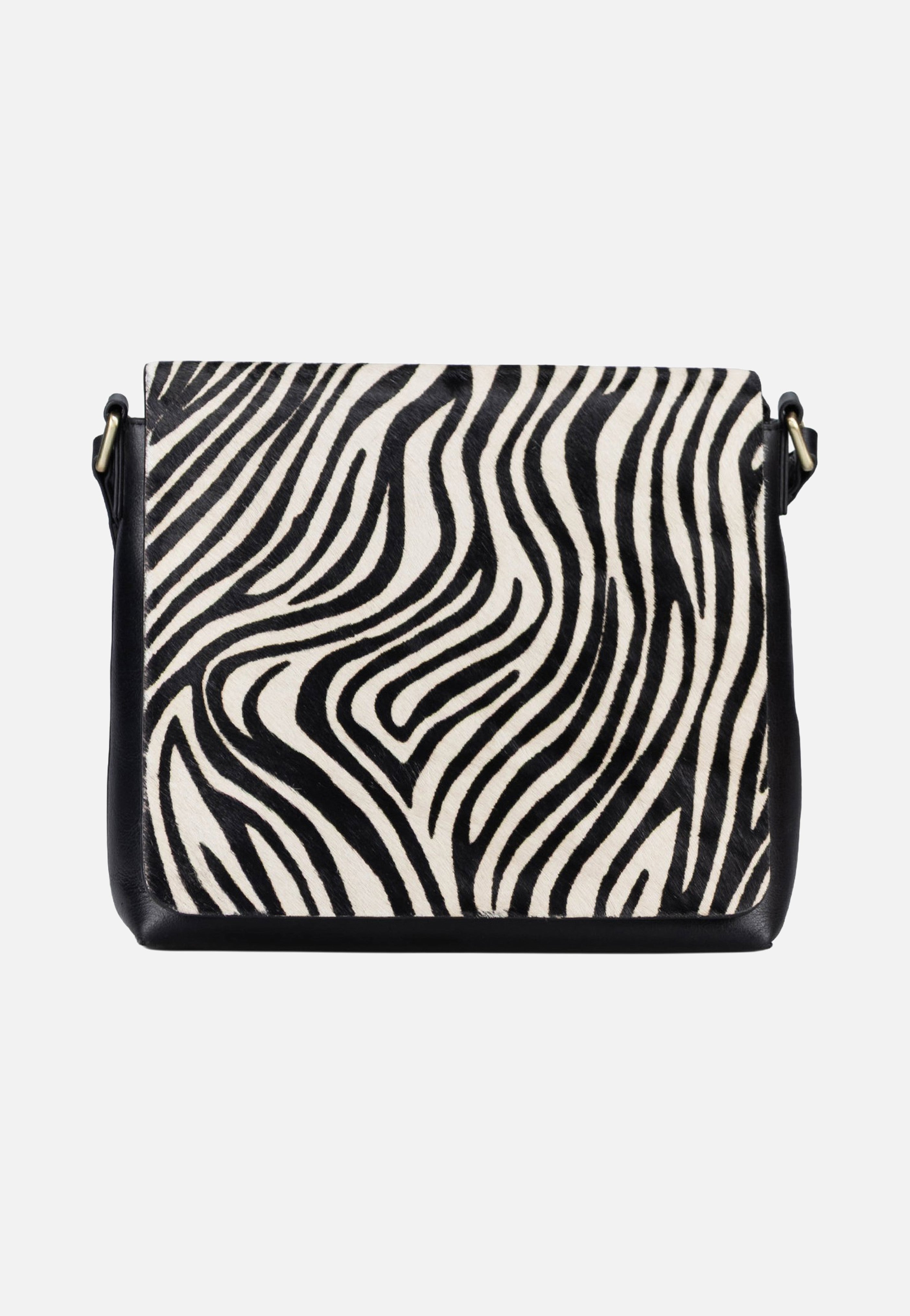 Jost Furry Zebra Shoulder Bag M 3115 Zebra Crossbody Bag