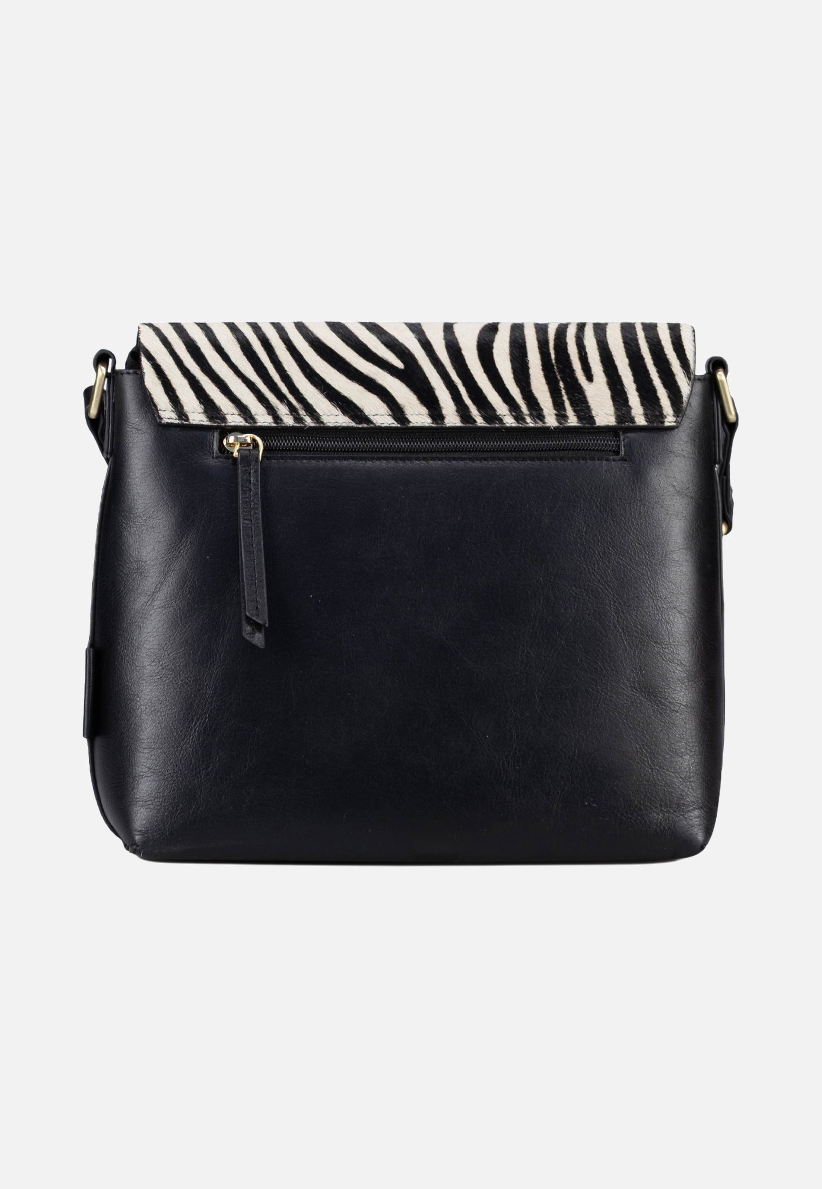Jost Furry Zebra Shoulder Bag M 3115 Zebra Crossbody Bag
