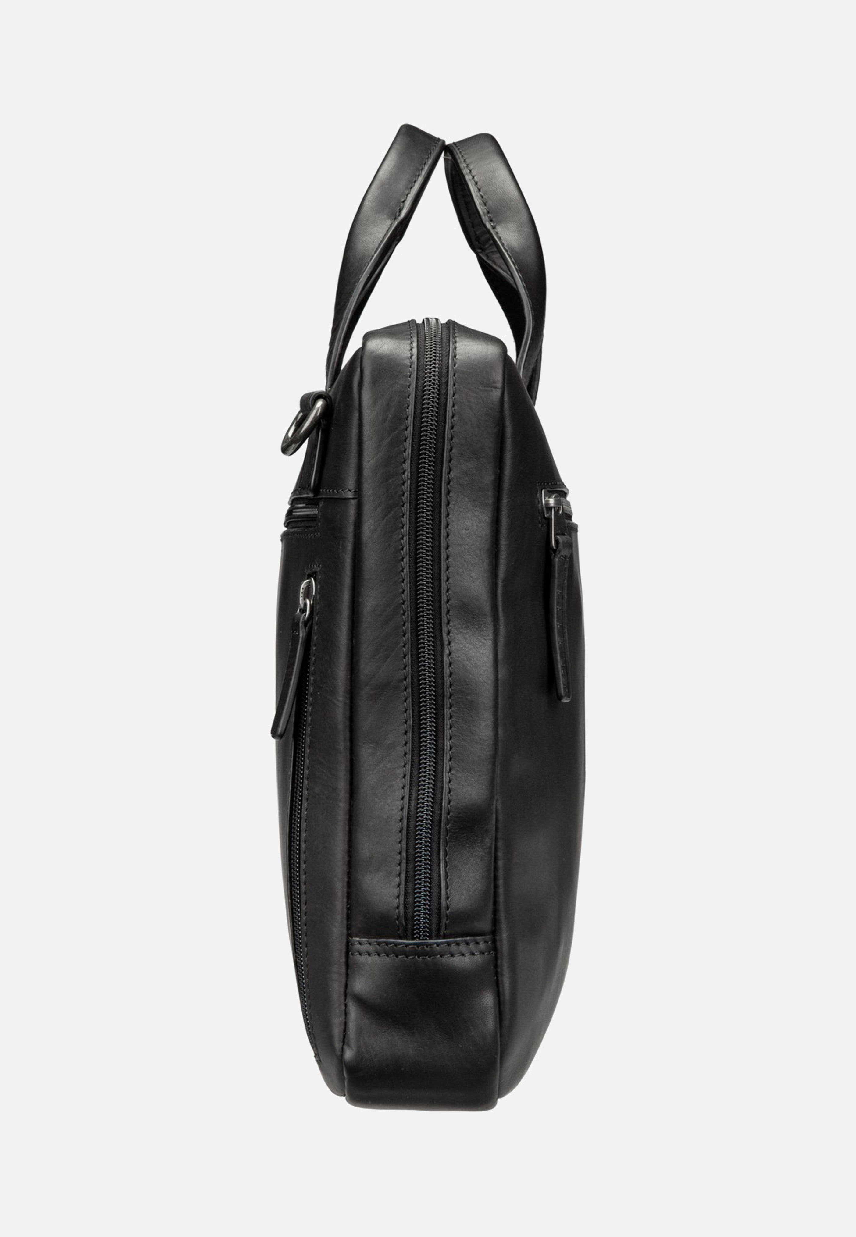 Jost Lund Business S 6743 Schwarz Briefcase