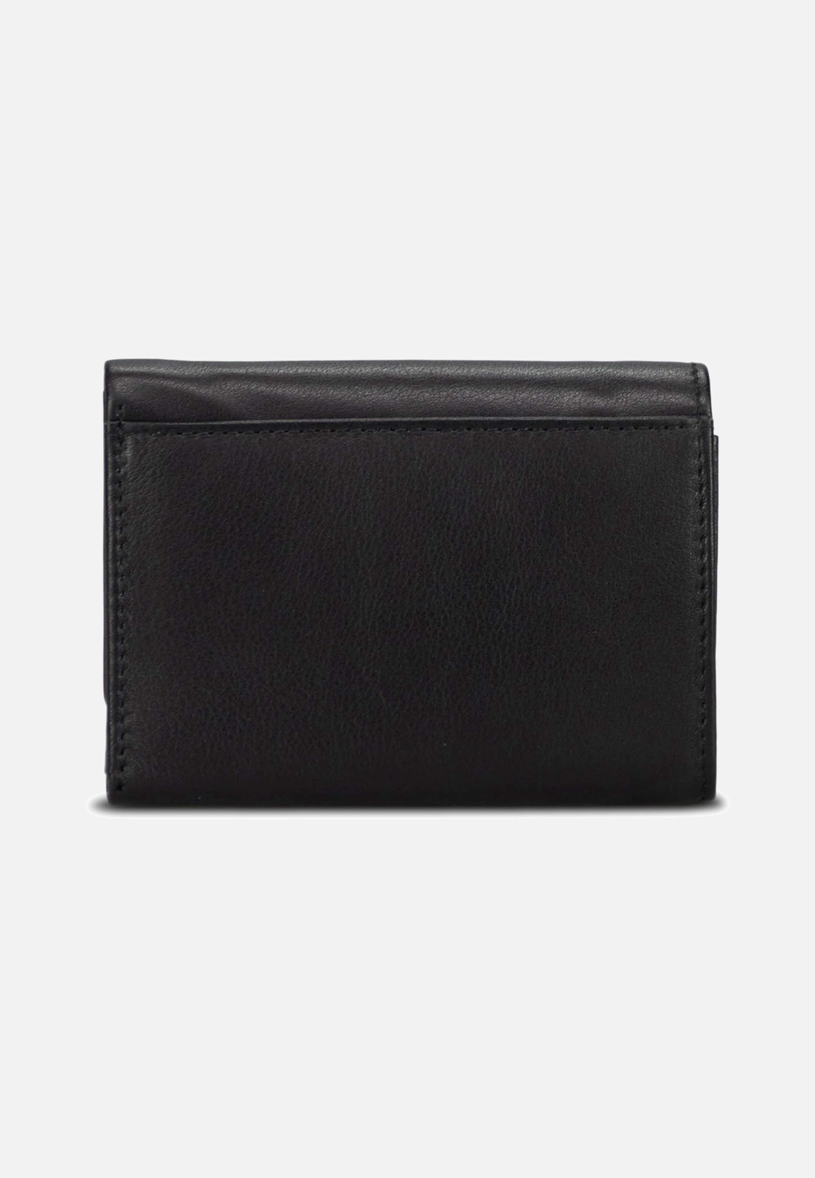 Jost Odense 6336 Small Black Wallet