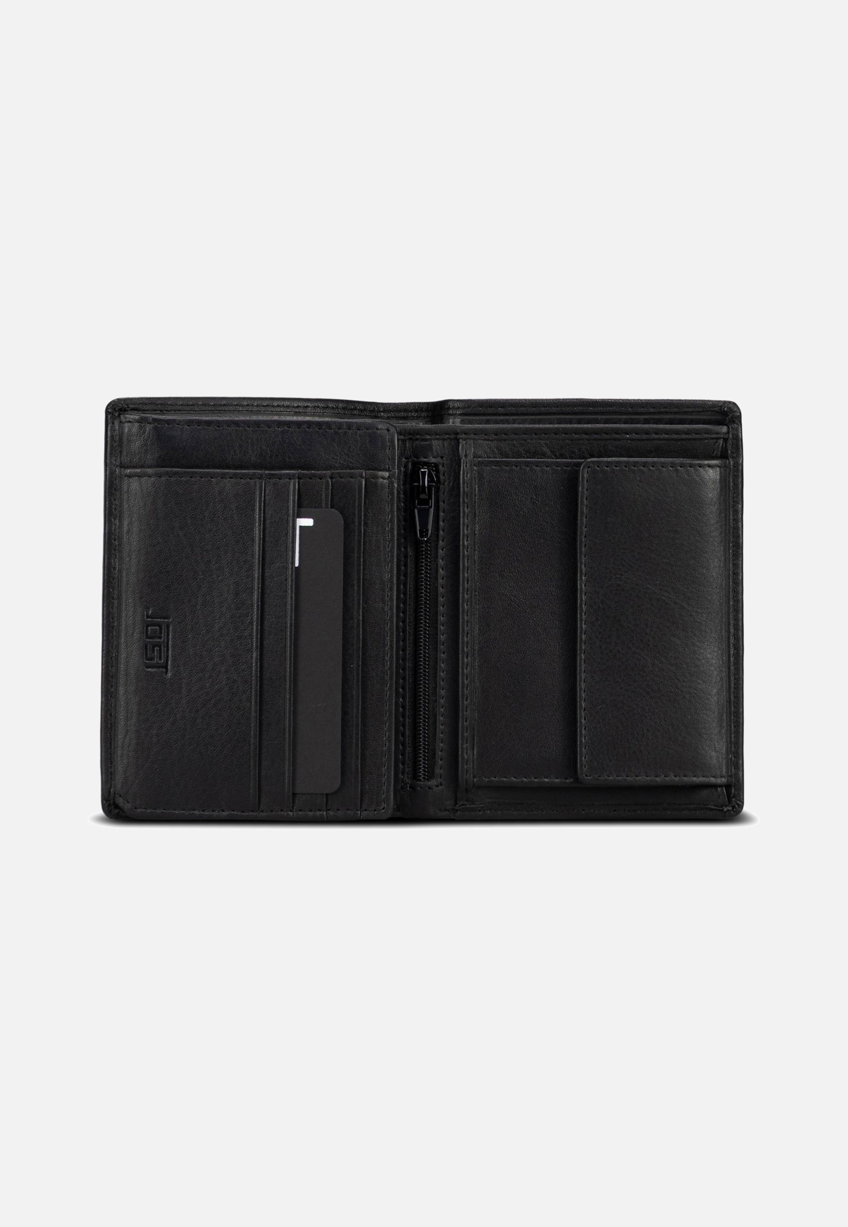 Jost Odense Medium 6350 Black Wallet