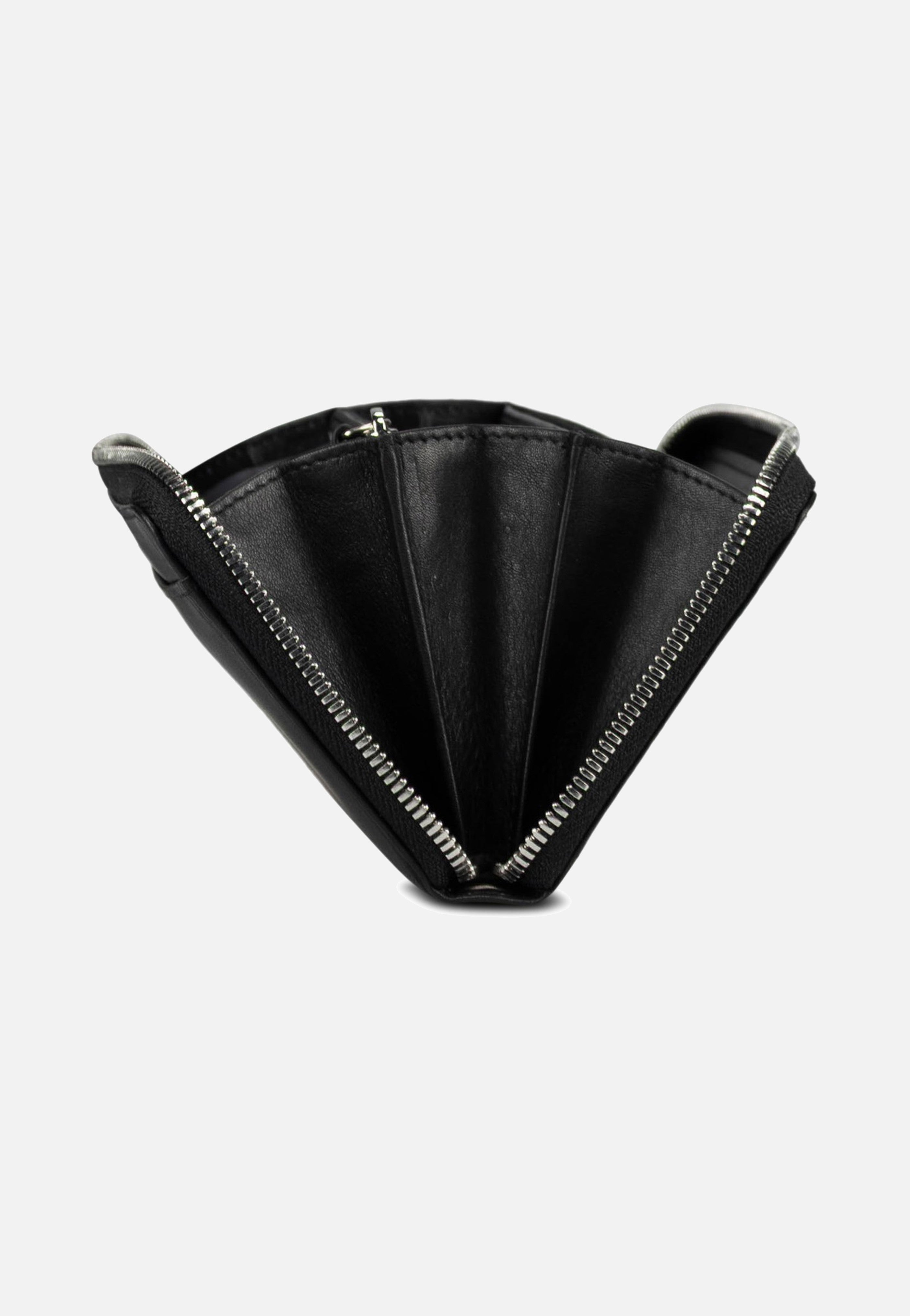 Jost Odense Zip 6330 Large Black Wallet