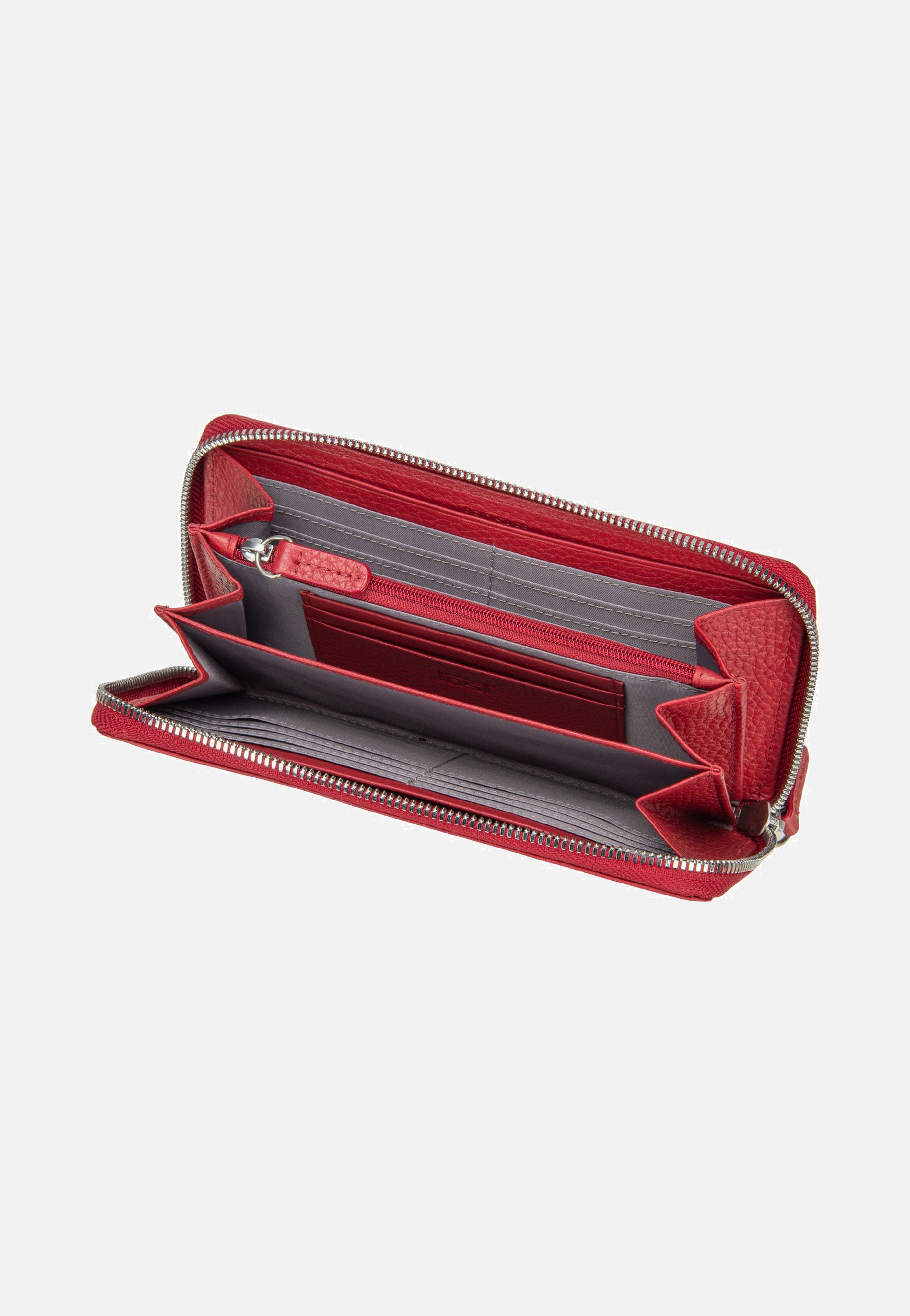 Jost Vika 5580 Large Red Wallet