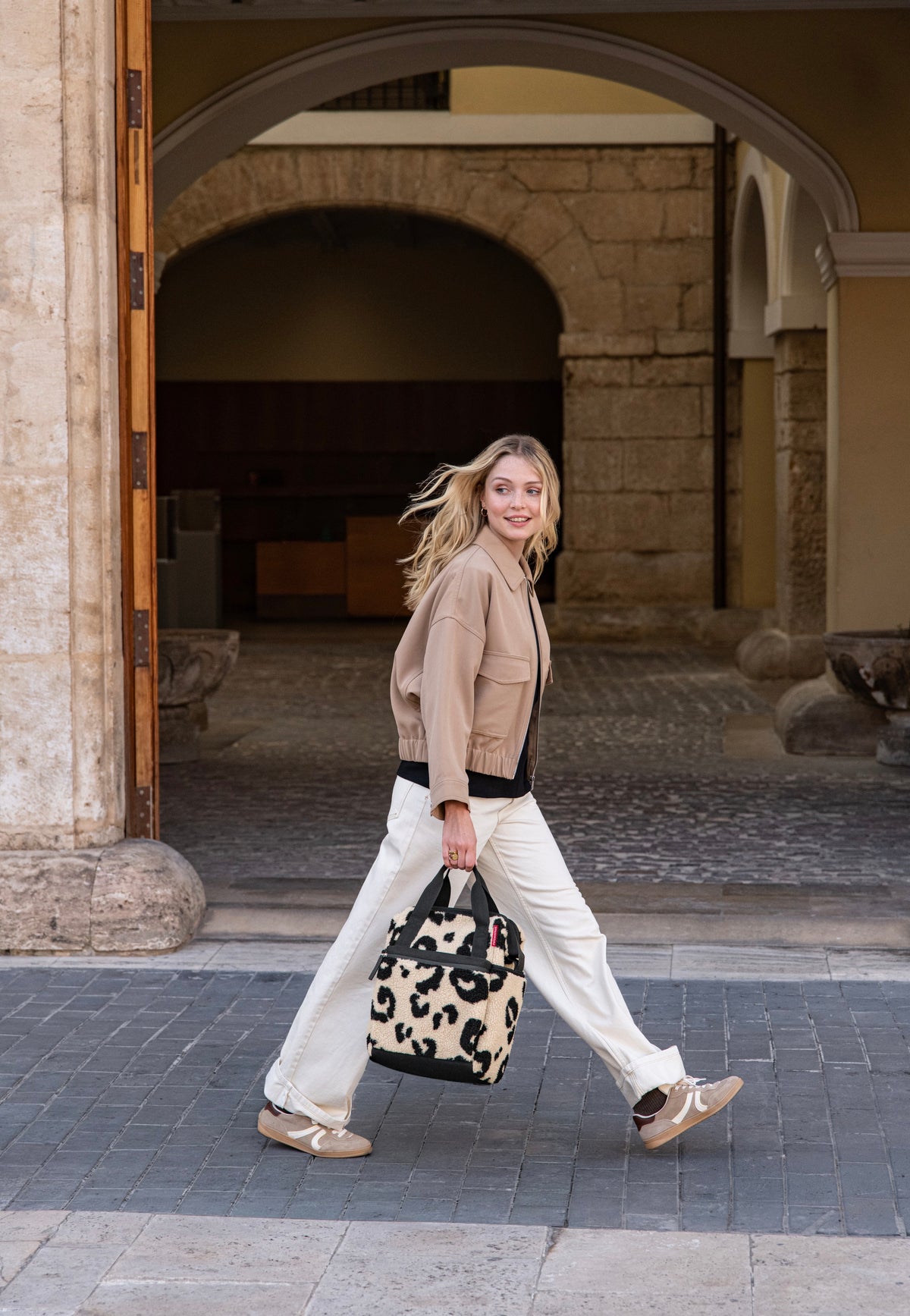 reisenthel Allrounder R Teddy Leo Cream Mochila
