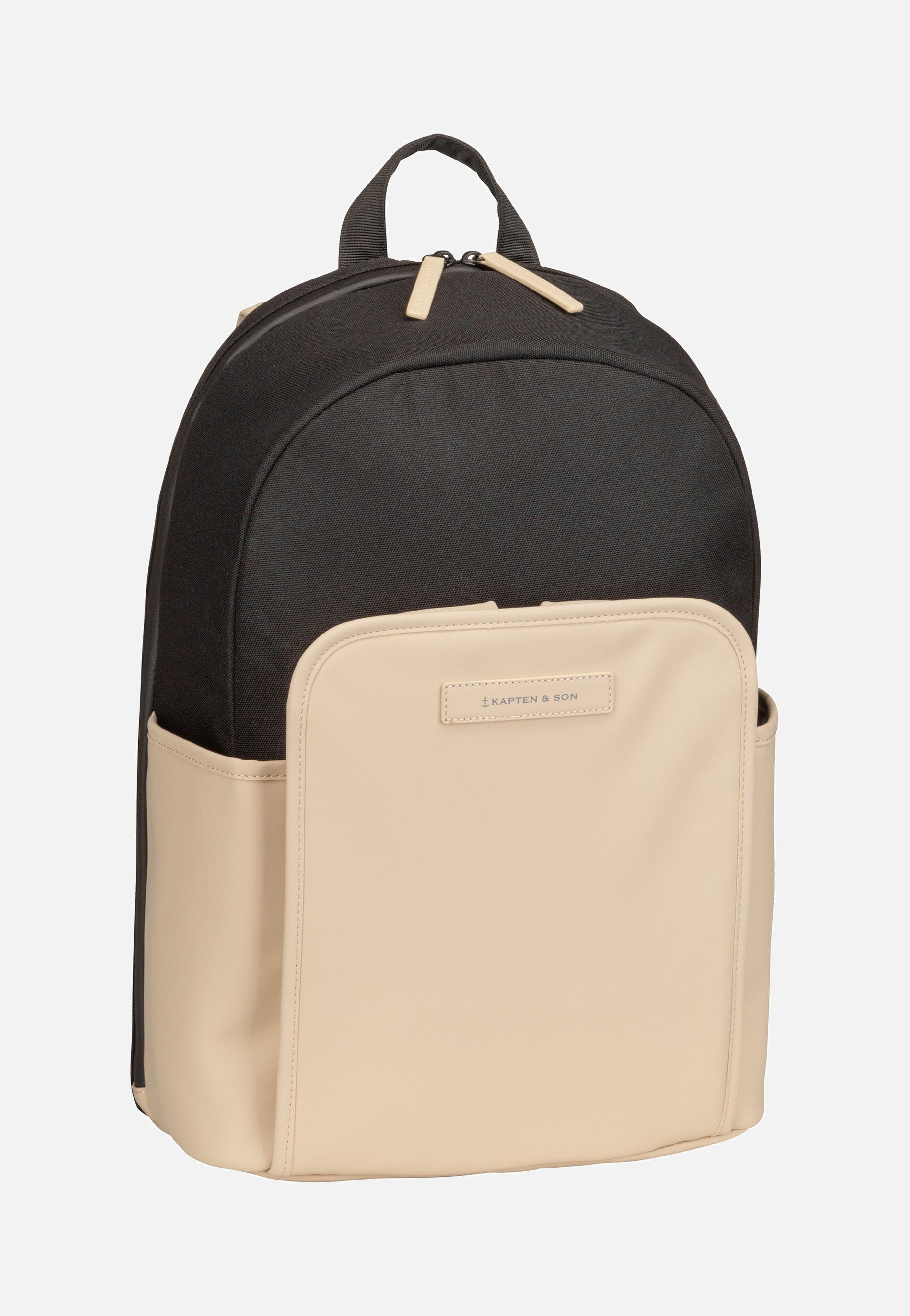 Kapten & Son - Aalborg Cream Black - Backpack | Neutral-Image