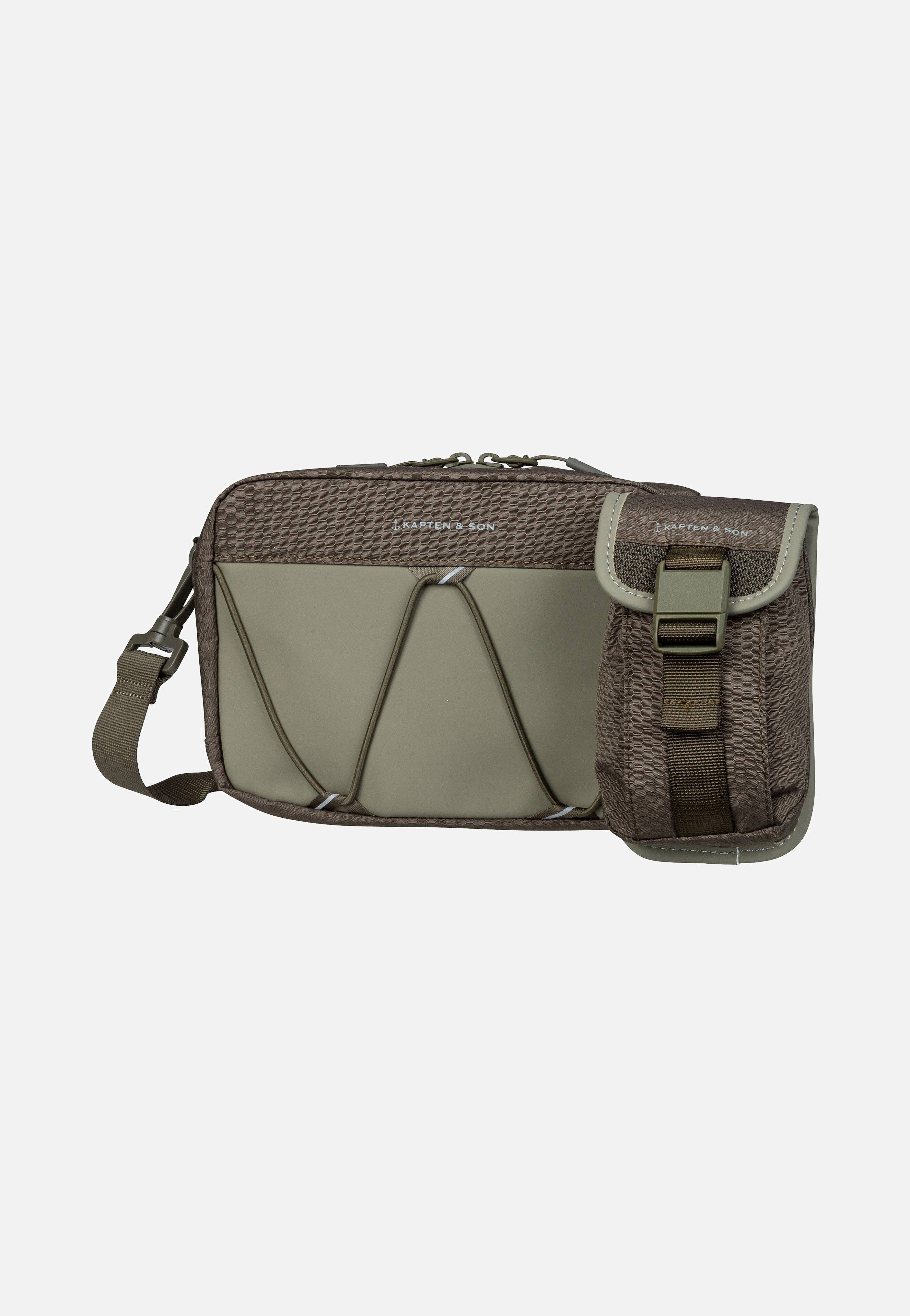 Kapten & Son - Banff Chestbag Forest Green - Crossbody Bag | Neutral-Image