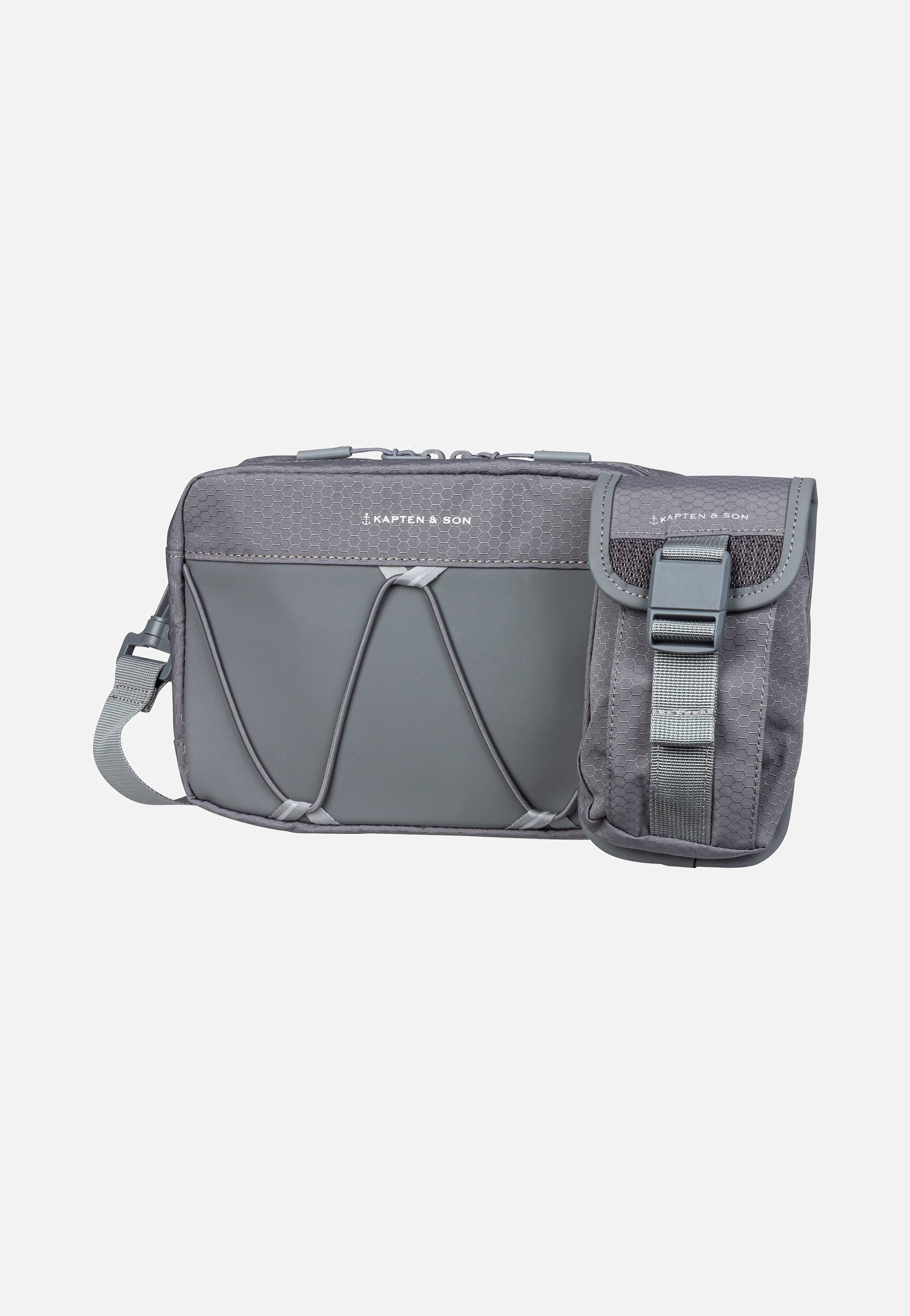 Kapten & Son - Banff Chestbag Stone Grey - Crossbody Bag | Neutral-Image