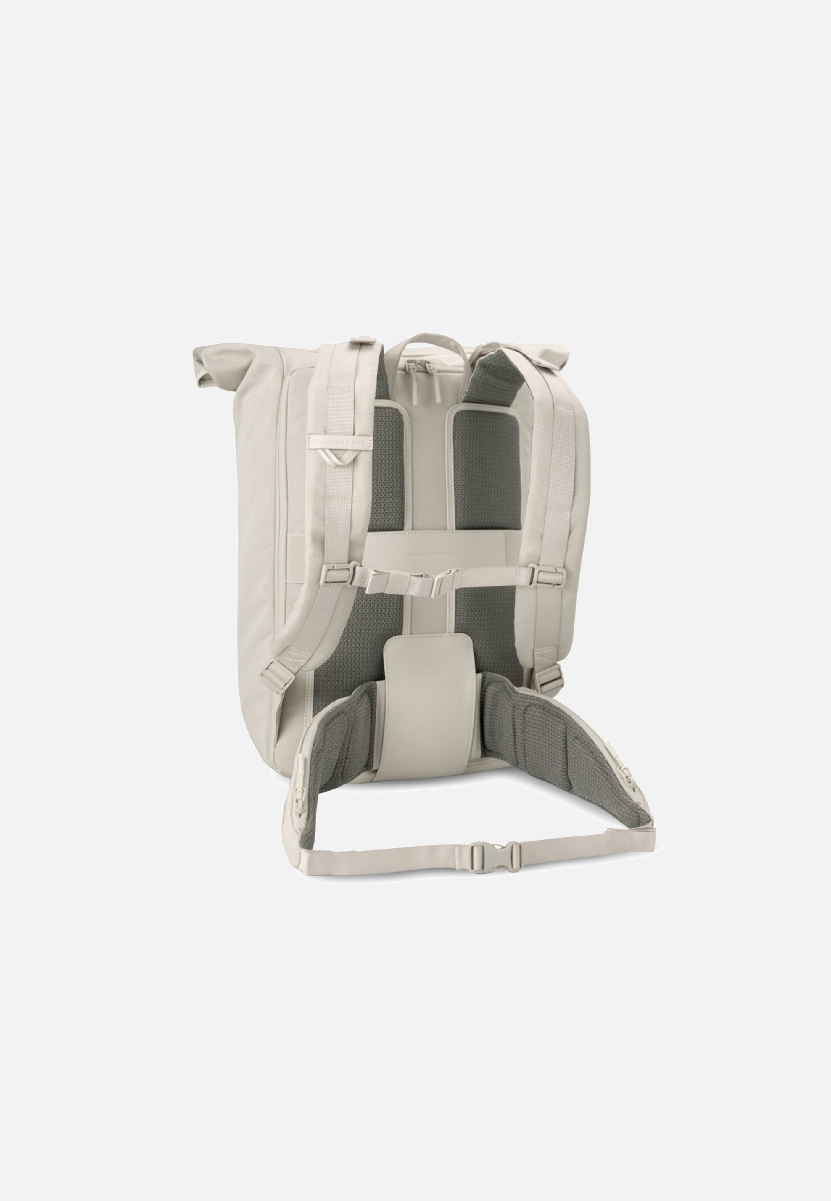 Kapten & Son - Banff Sandstone - Rolltop Backpack | Neutral-Image