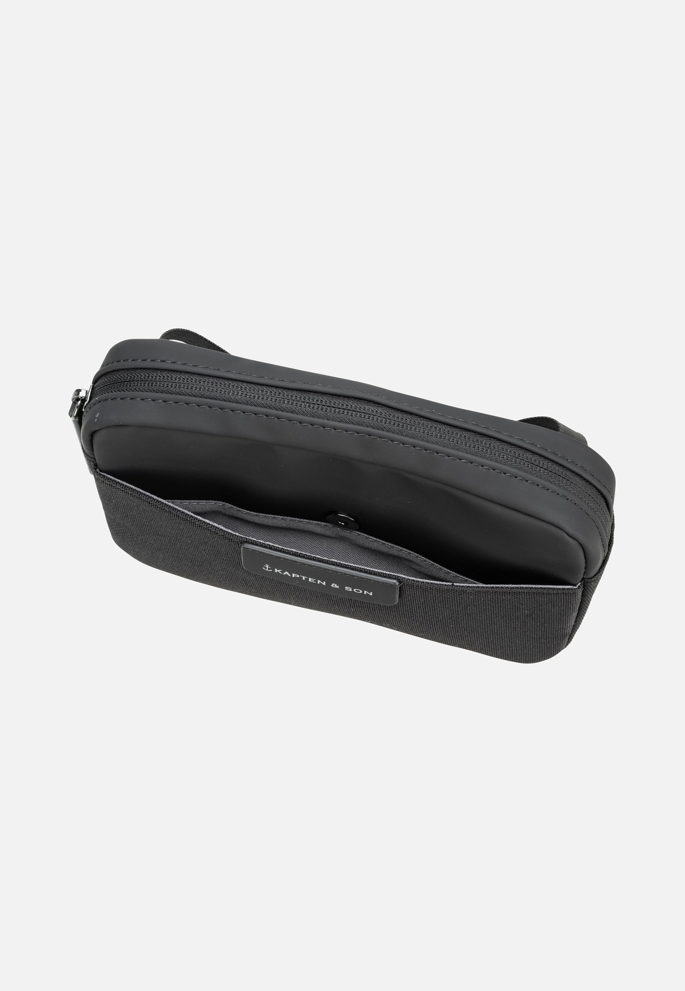 Kapten & Son Bergen CB All Black Fanny Pack