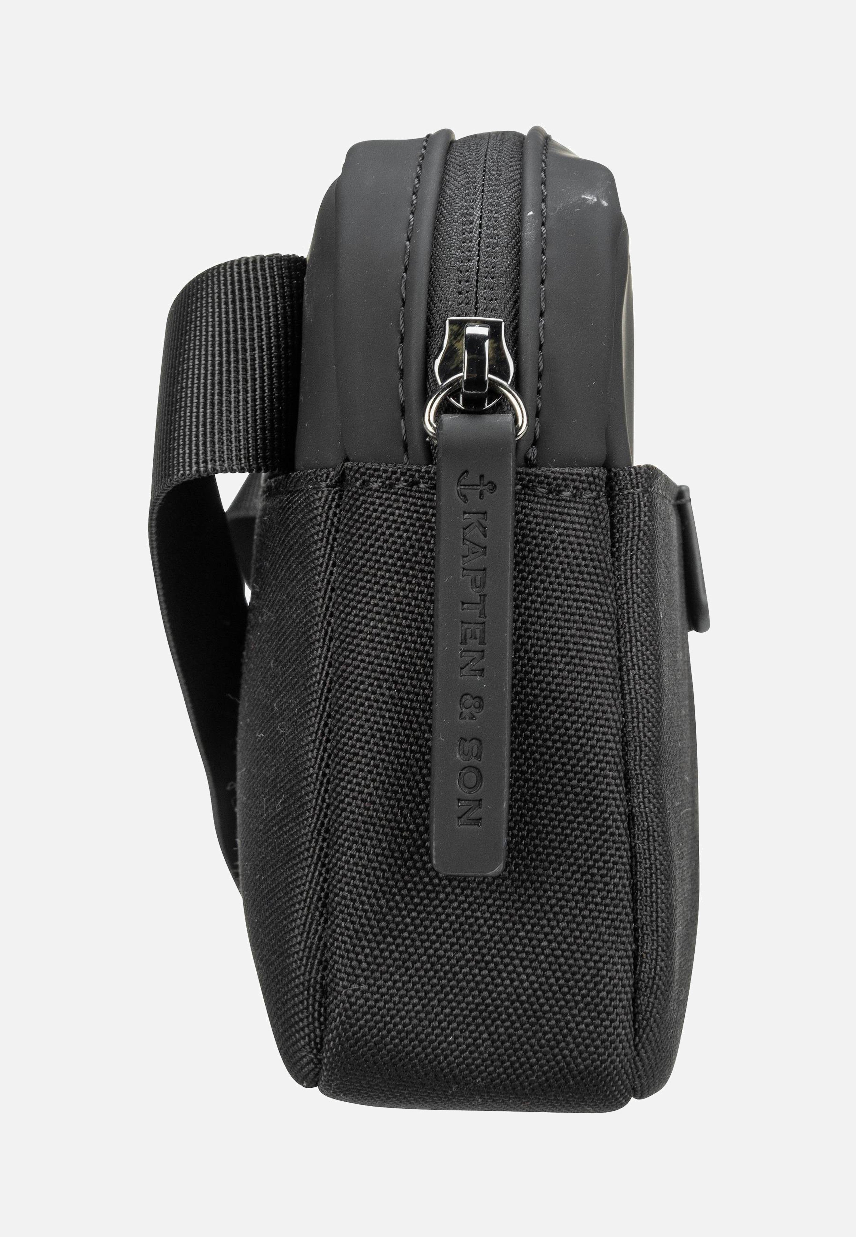Kapten & Son Bergen CB All Black Fanny Pack