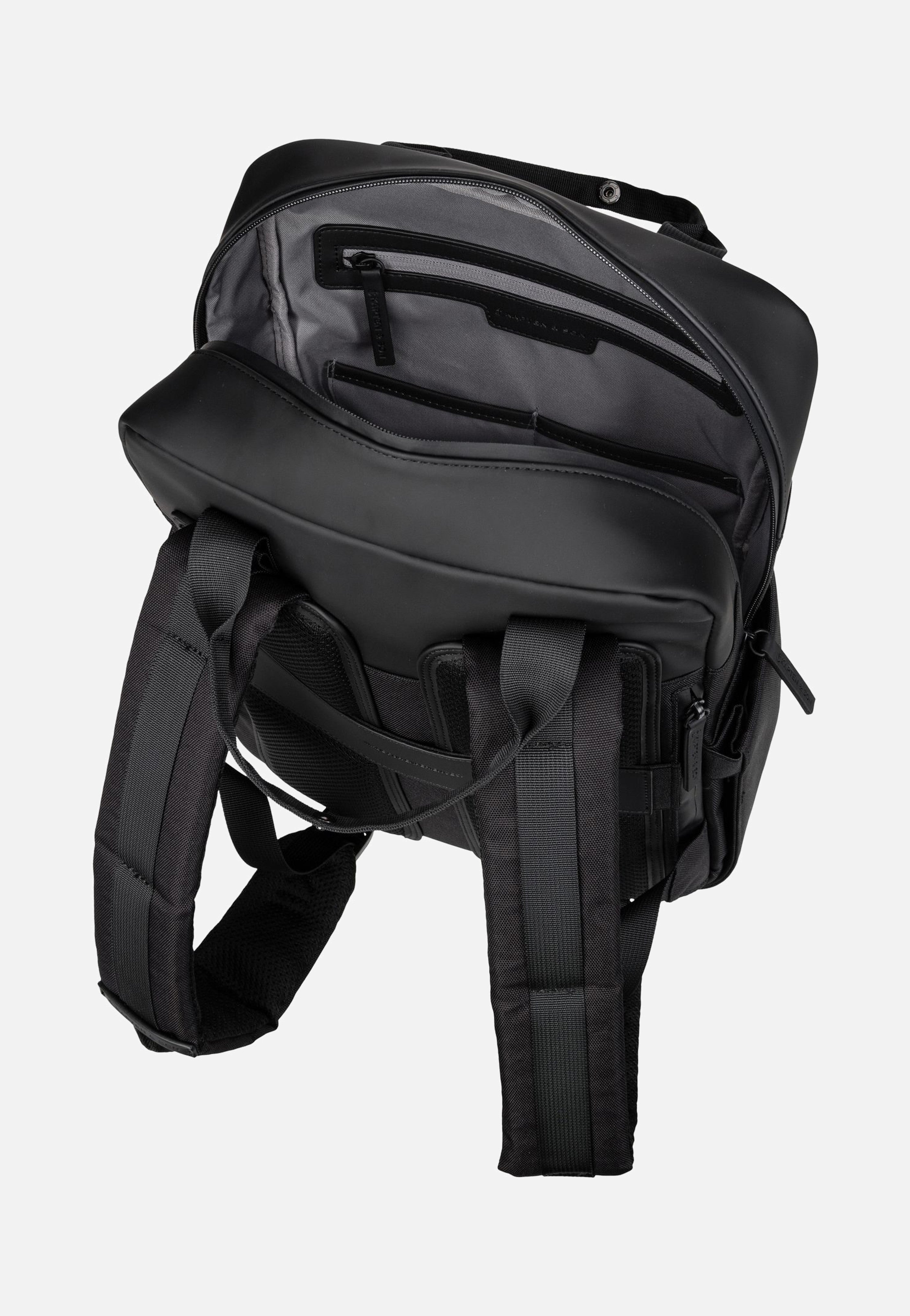 Kapten & Son - Bergen Pro Diaper BP All Black - Backpack | Neutral-Image