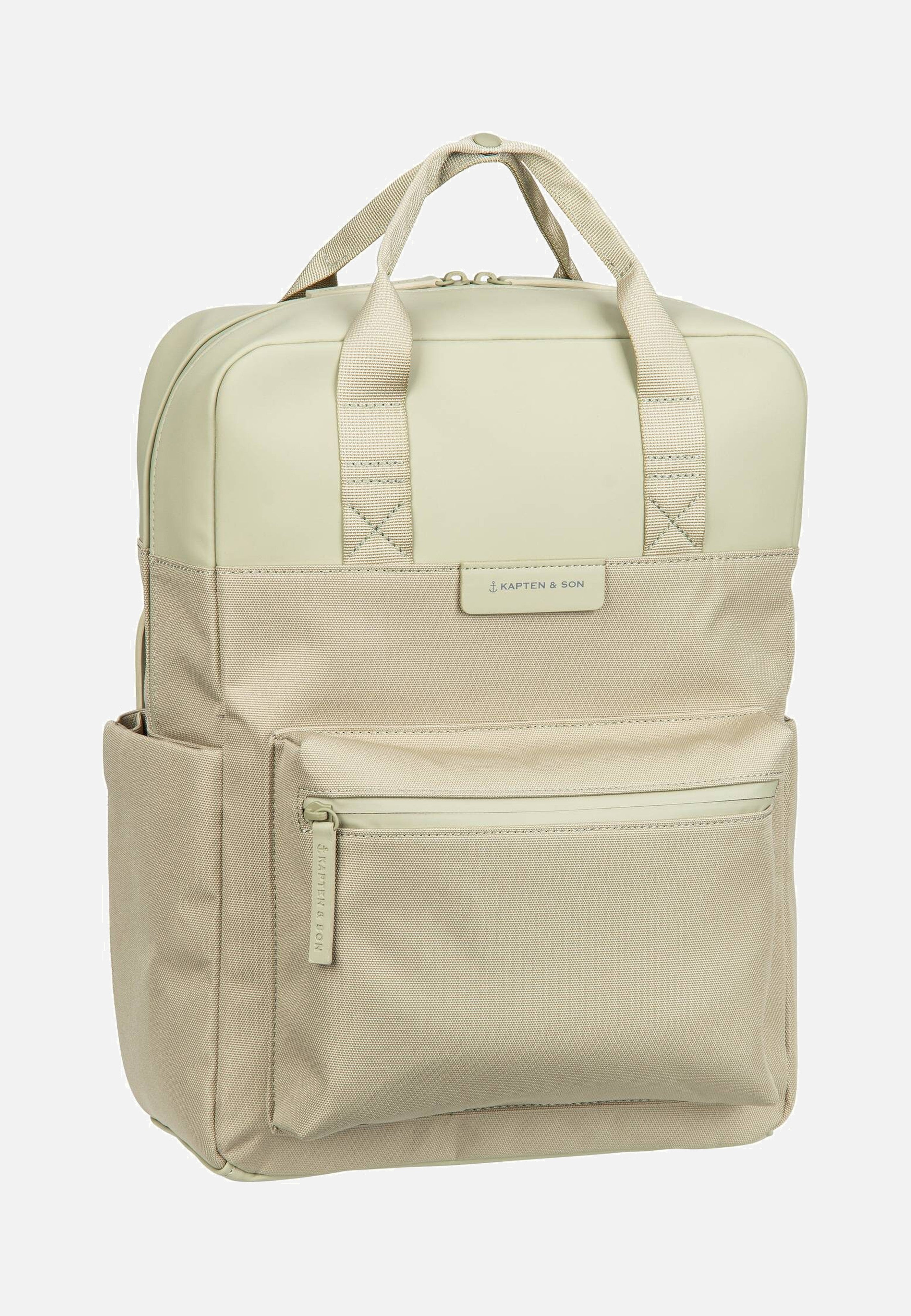 Kapten & Son - Bergen Pro Dusty Pistachio - Backpack | Neutral-Image