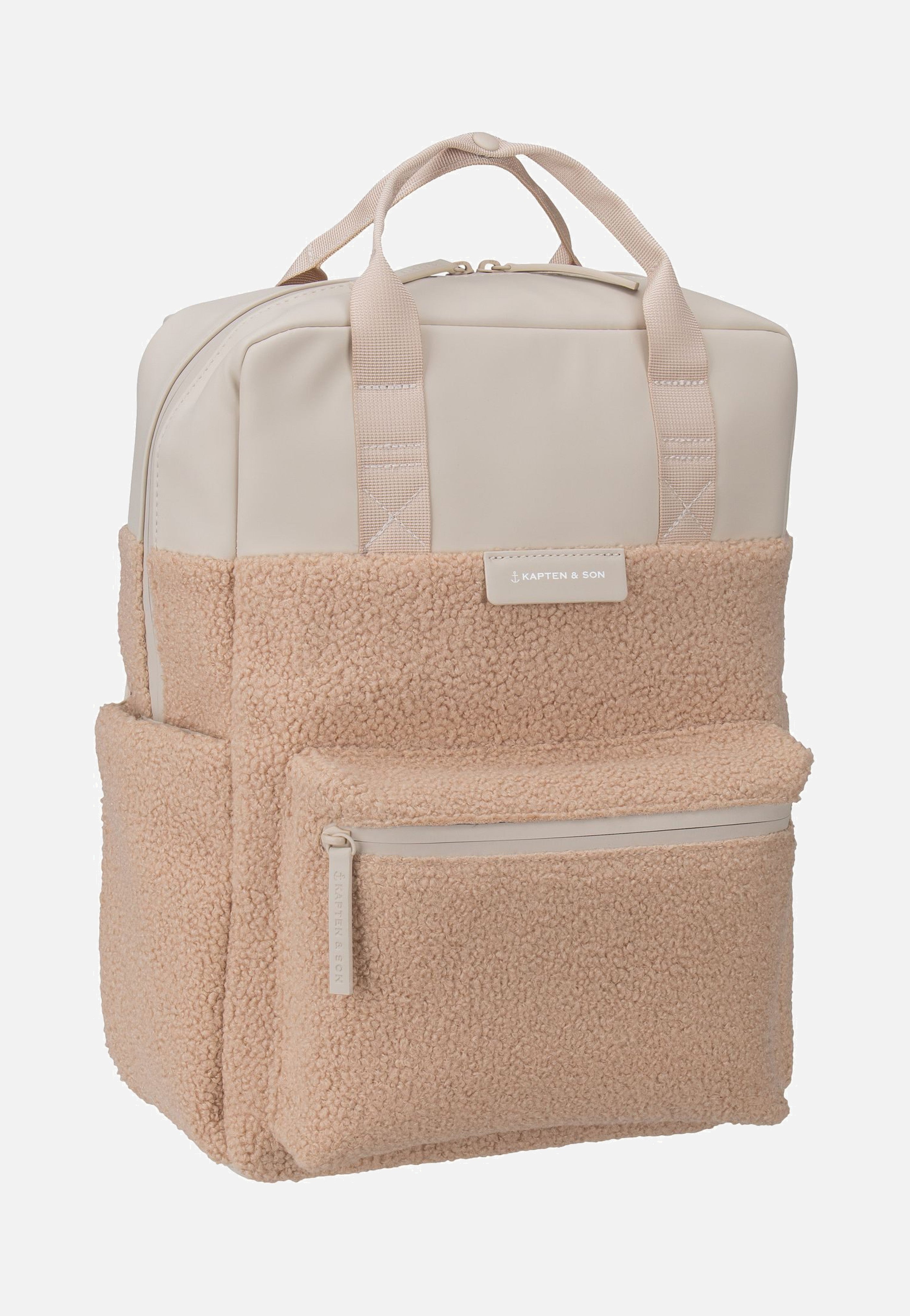 Kapten & Son - Bergen Pro Fleece Sandstone - Backpack | Neutral-Image