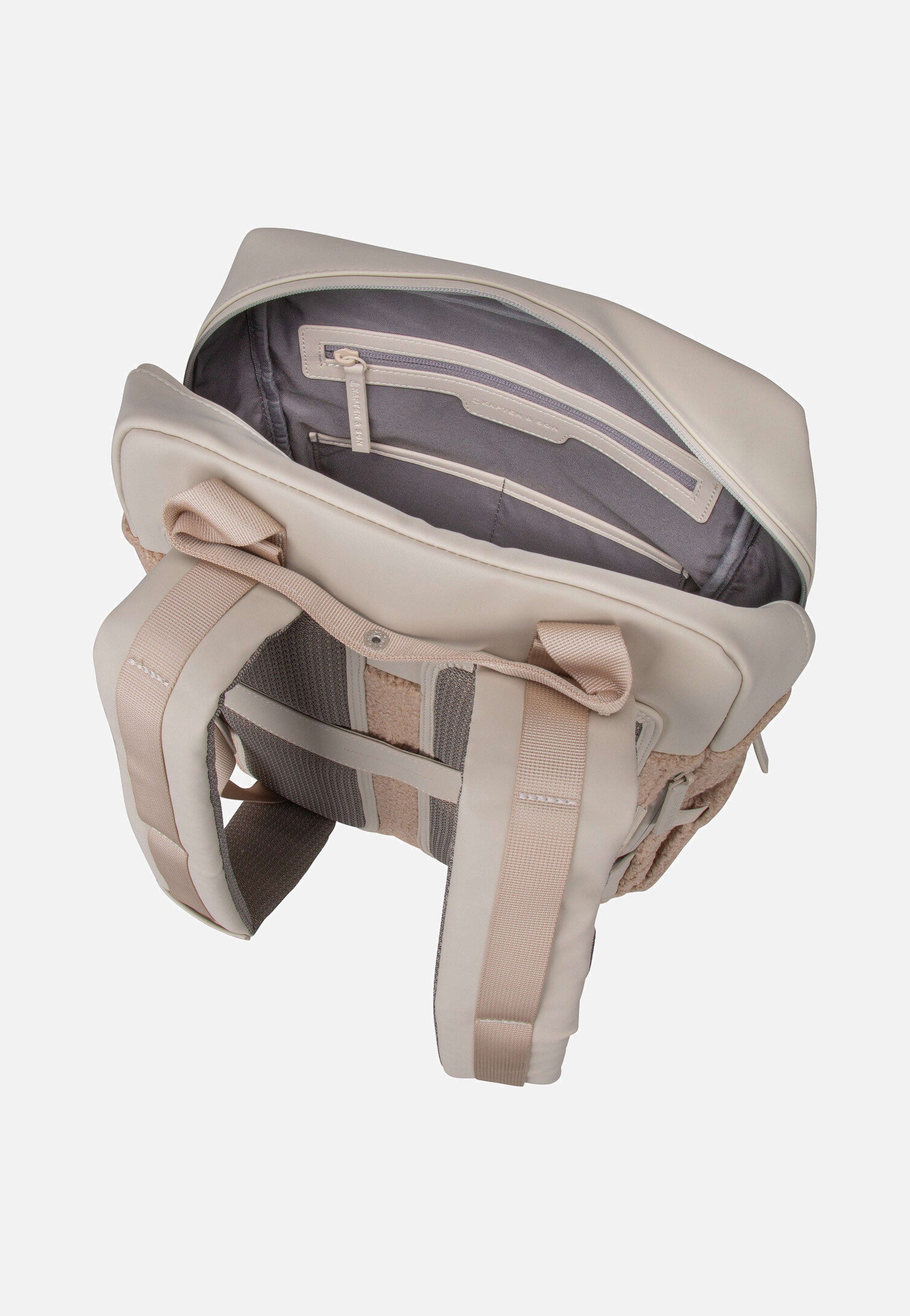 Kapten & Son Bergen Pro Fleece Sandstone Backpack