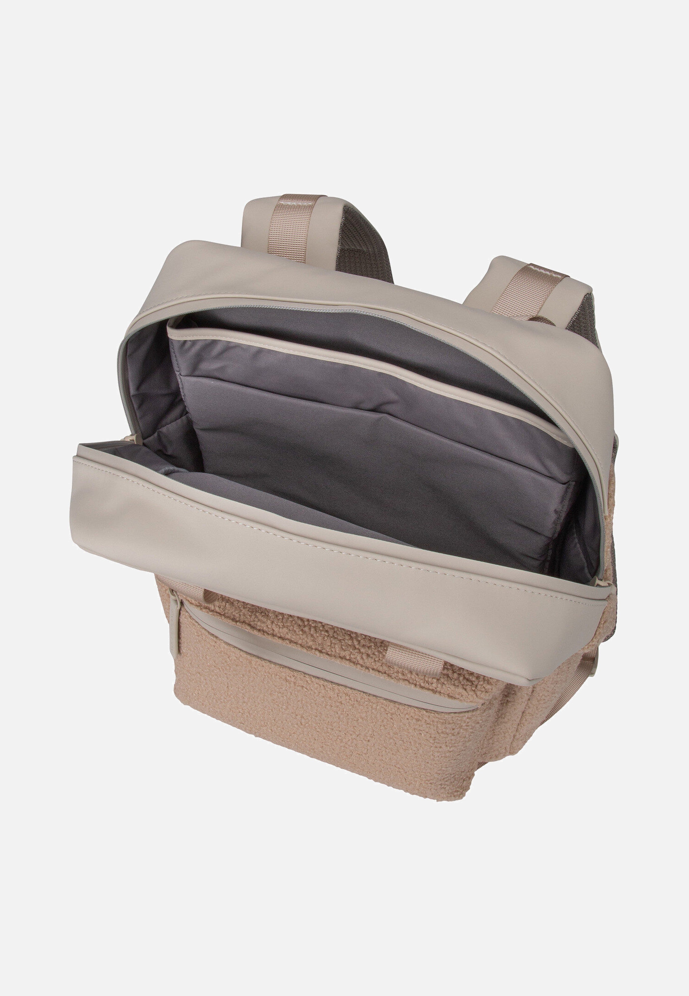 Kapten & Son - Bergen Pro Fleece Sandstone - Backpack | Neutral-Image