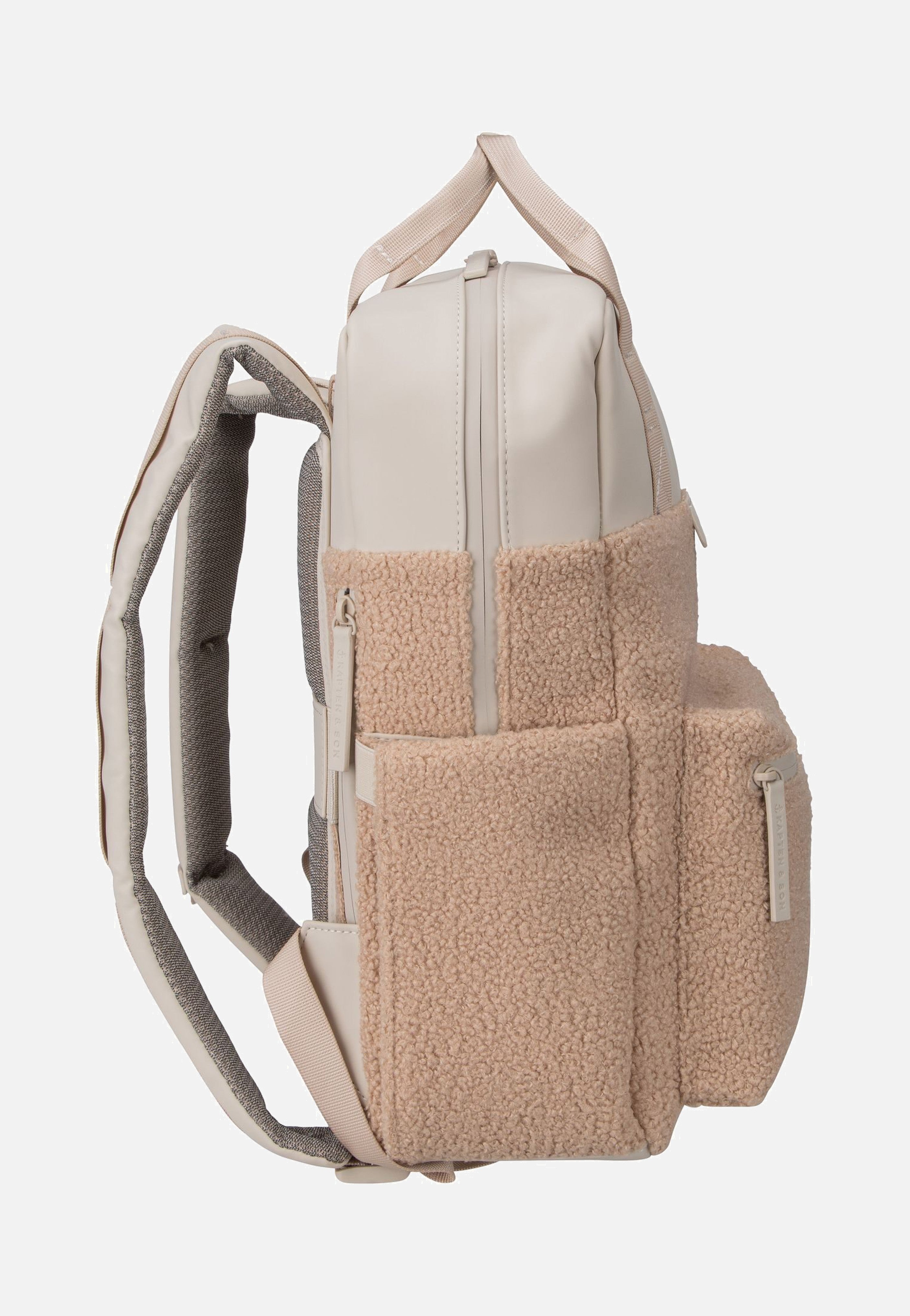 Kapten & Son Bergen Pro Fleece Sandstone Backpack