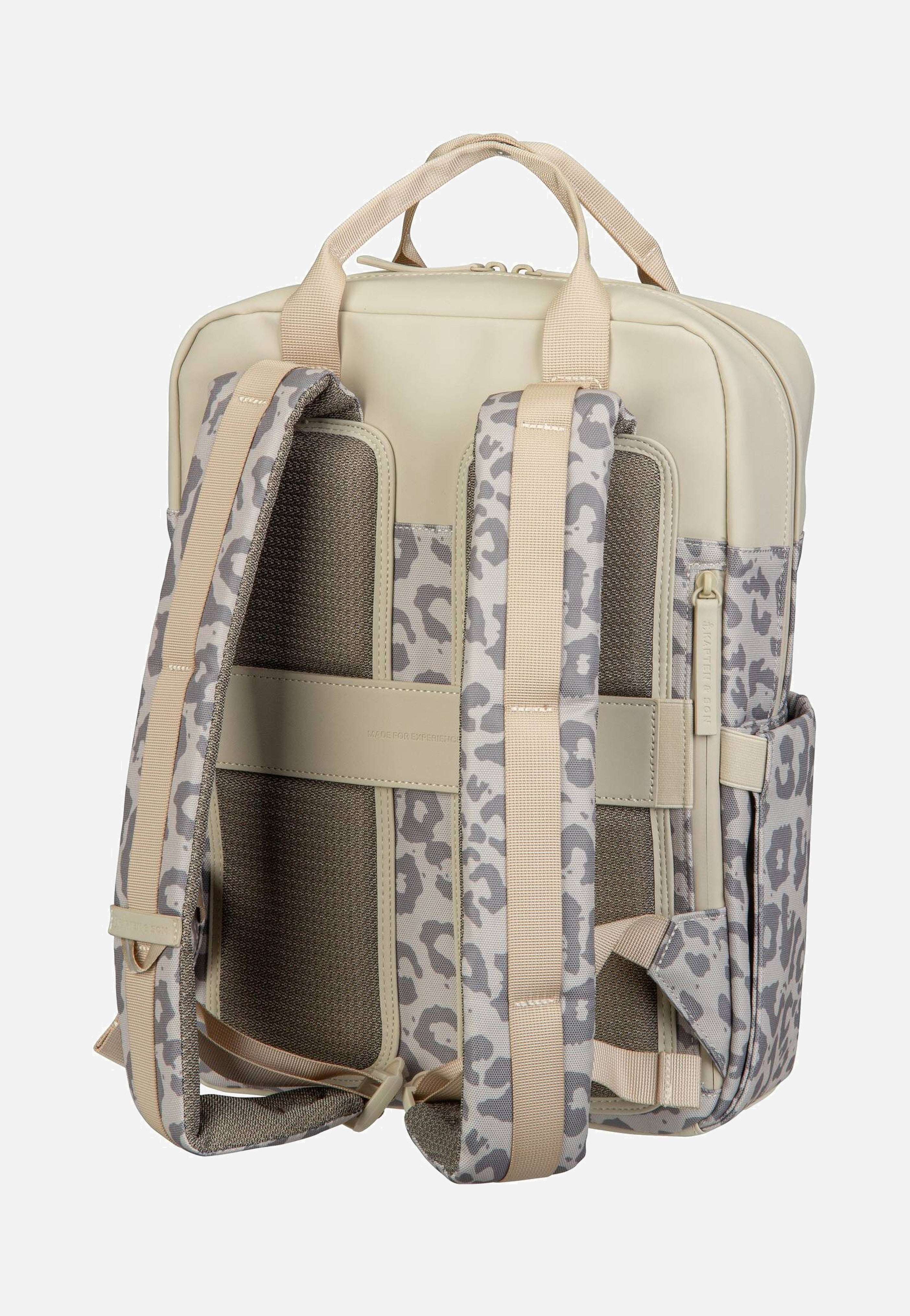 Kapten & Son - Bergen Pro Leo Leo Sandstone - Backpack | Neutral-Image