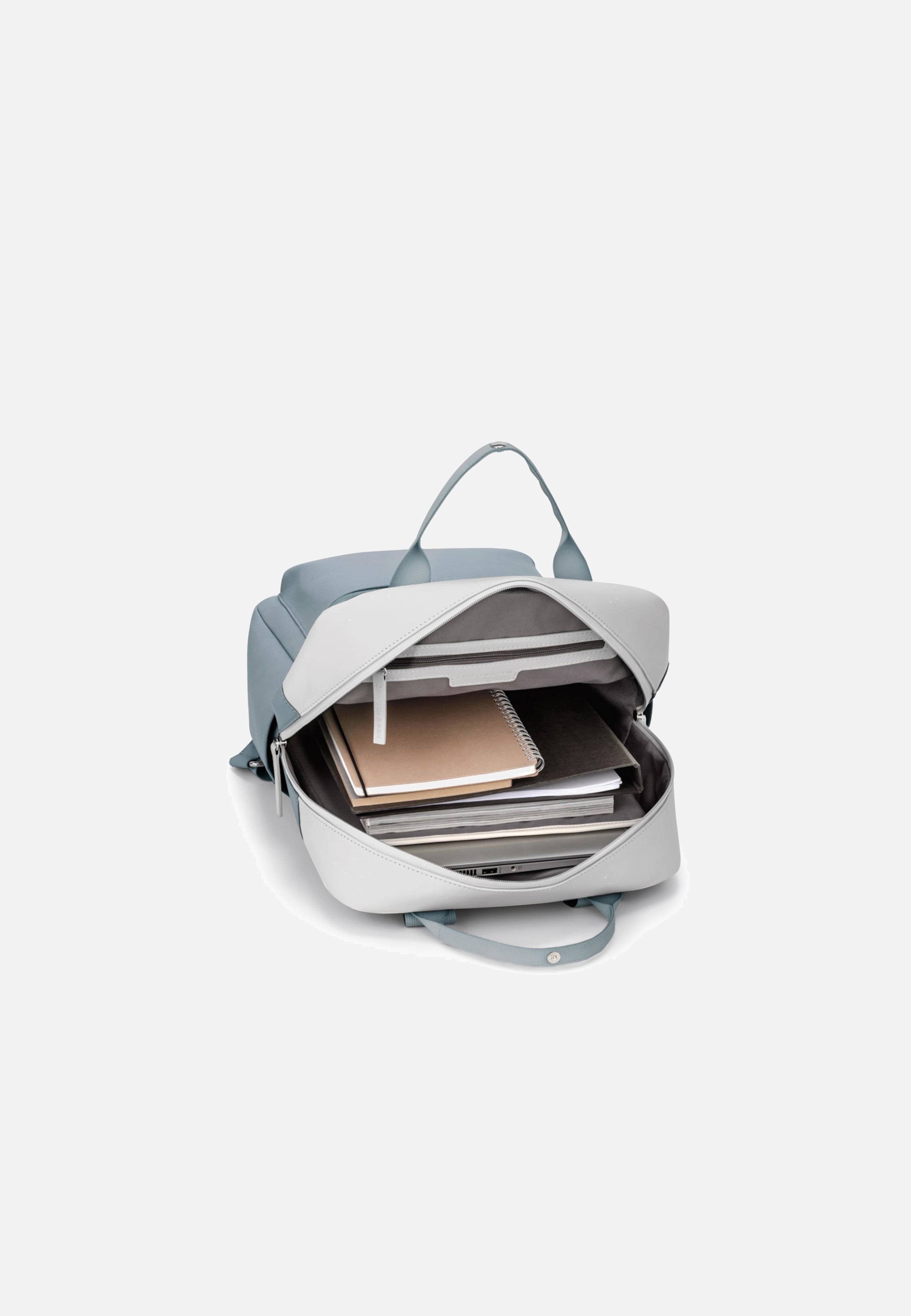 Kapten & Son - Bergen Steel Blue Sprinkled - Backpack | Neutral-Image