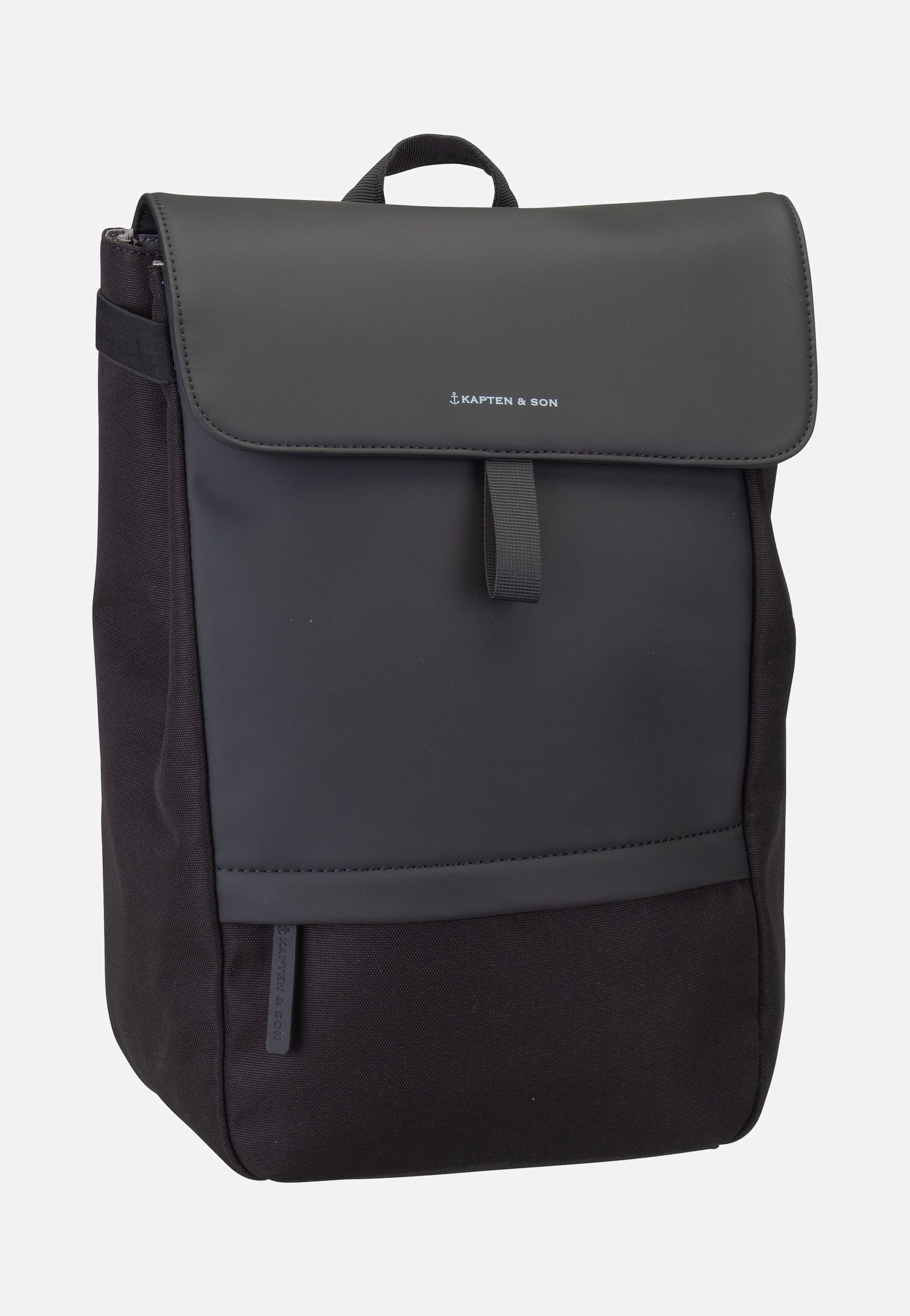 Kapten & Son - Fyn All Black - Backpack | Neutral-Image