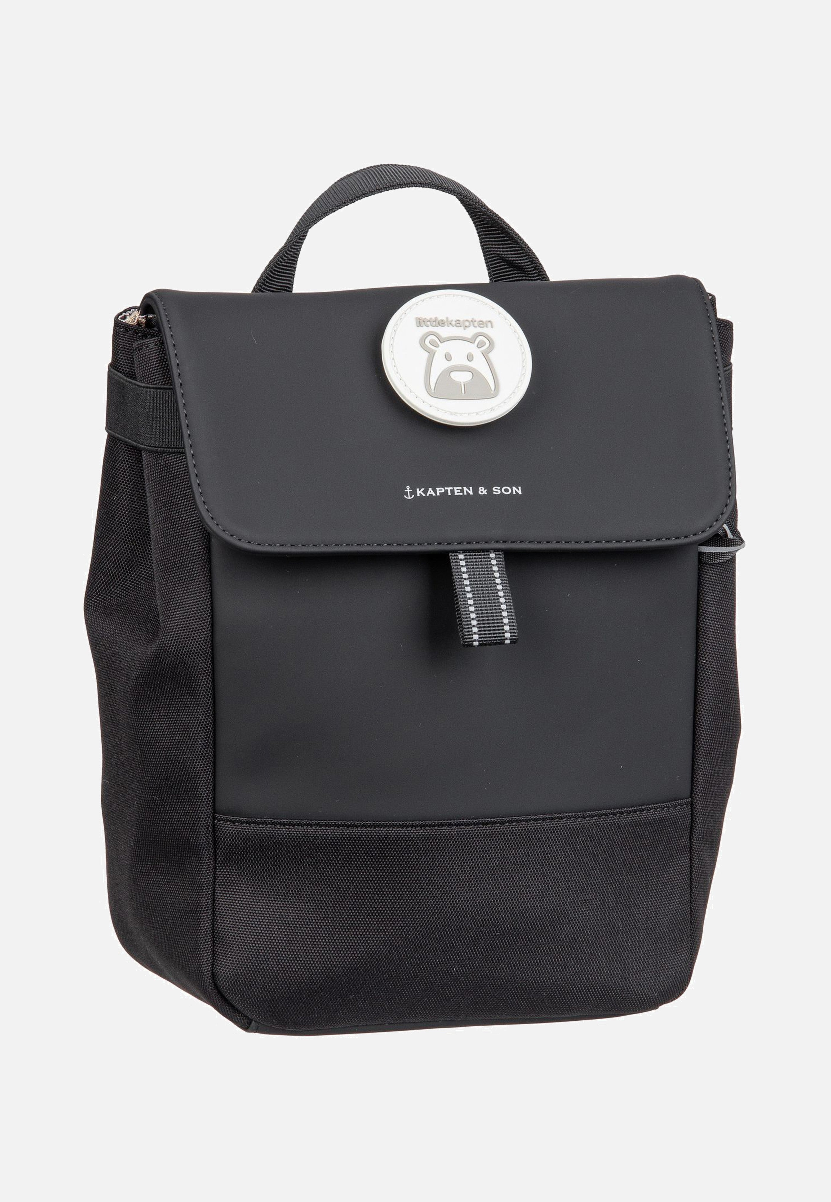 Kapten & Son - Fyn Kids All Black - Backpack | Neutral-Image