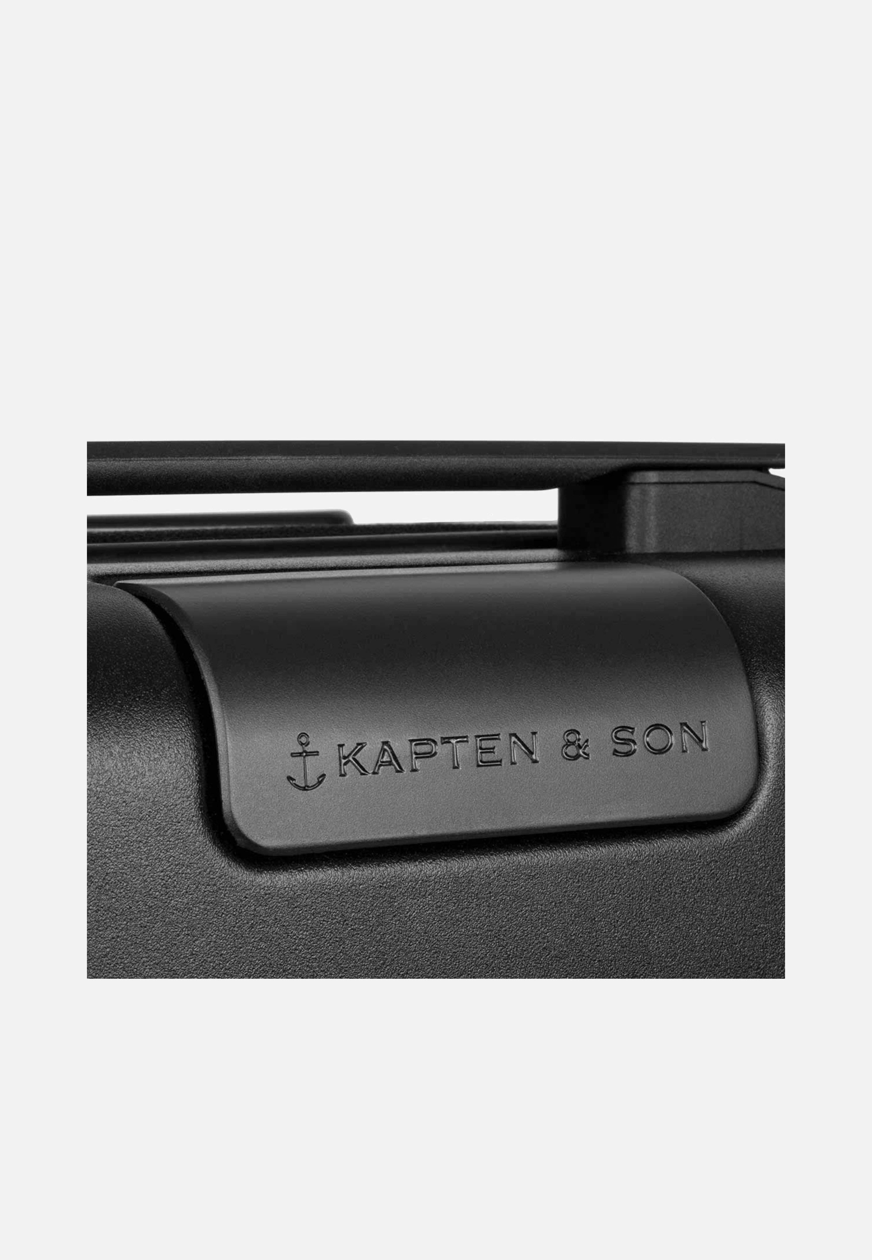 Kapten & Son - Heathrow Cabin All Black - Suitcase | Neutral-Image