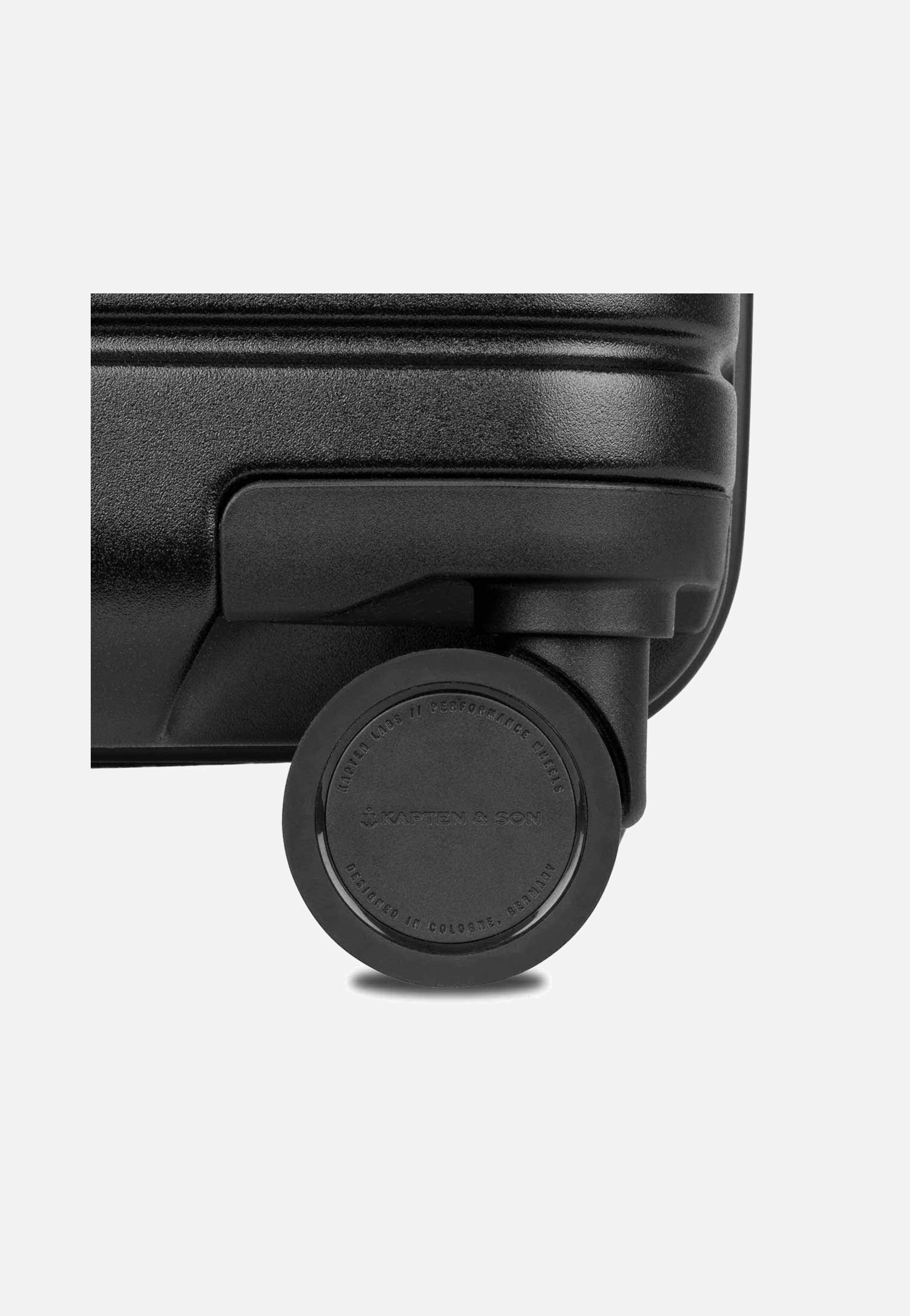 Kapten & Son - Heathrow Cabin All Black - Suitcase | Neutral-Image