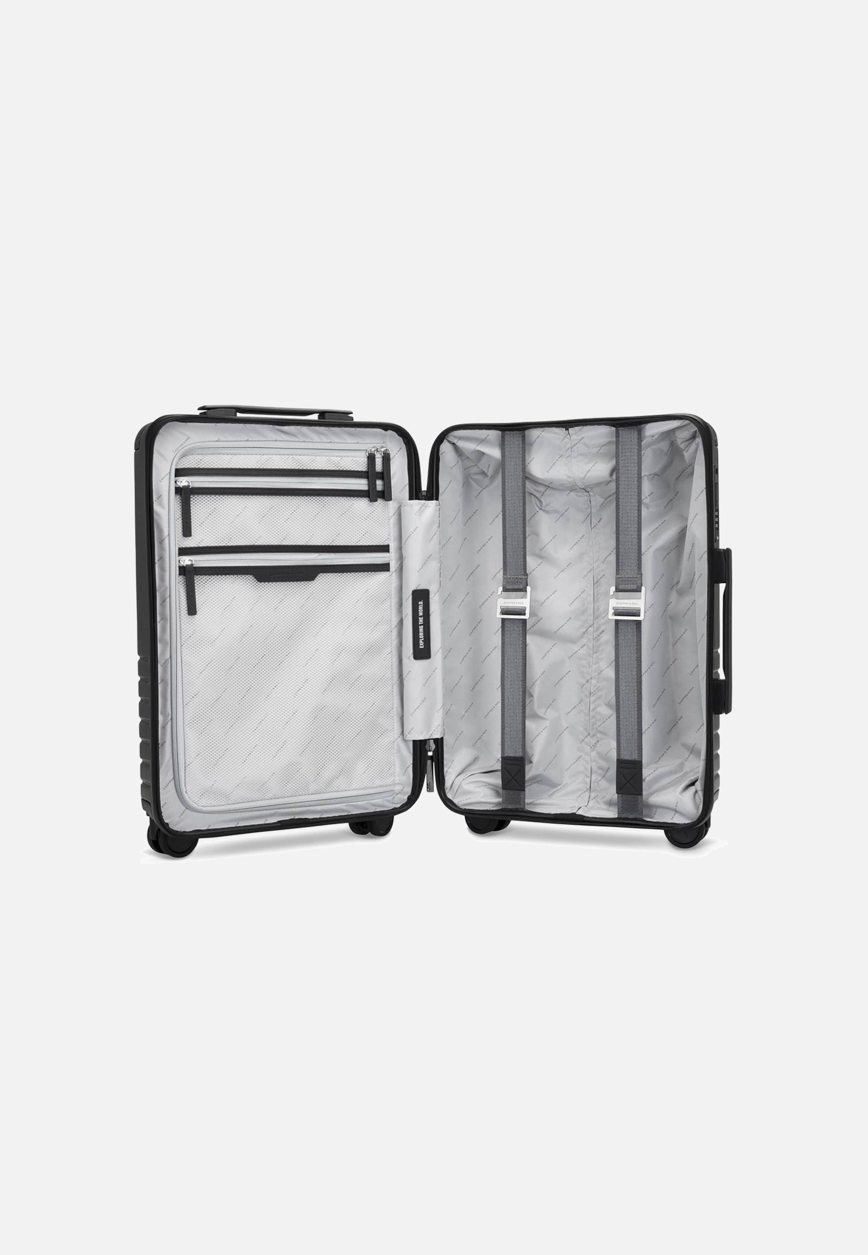 Kapten & Son - Heathrow Cabin All Black - Suitcase | Neutral-Image
