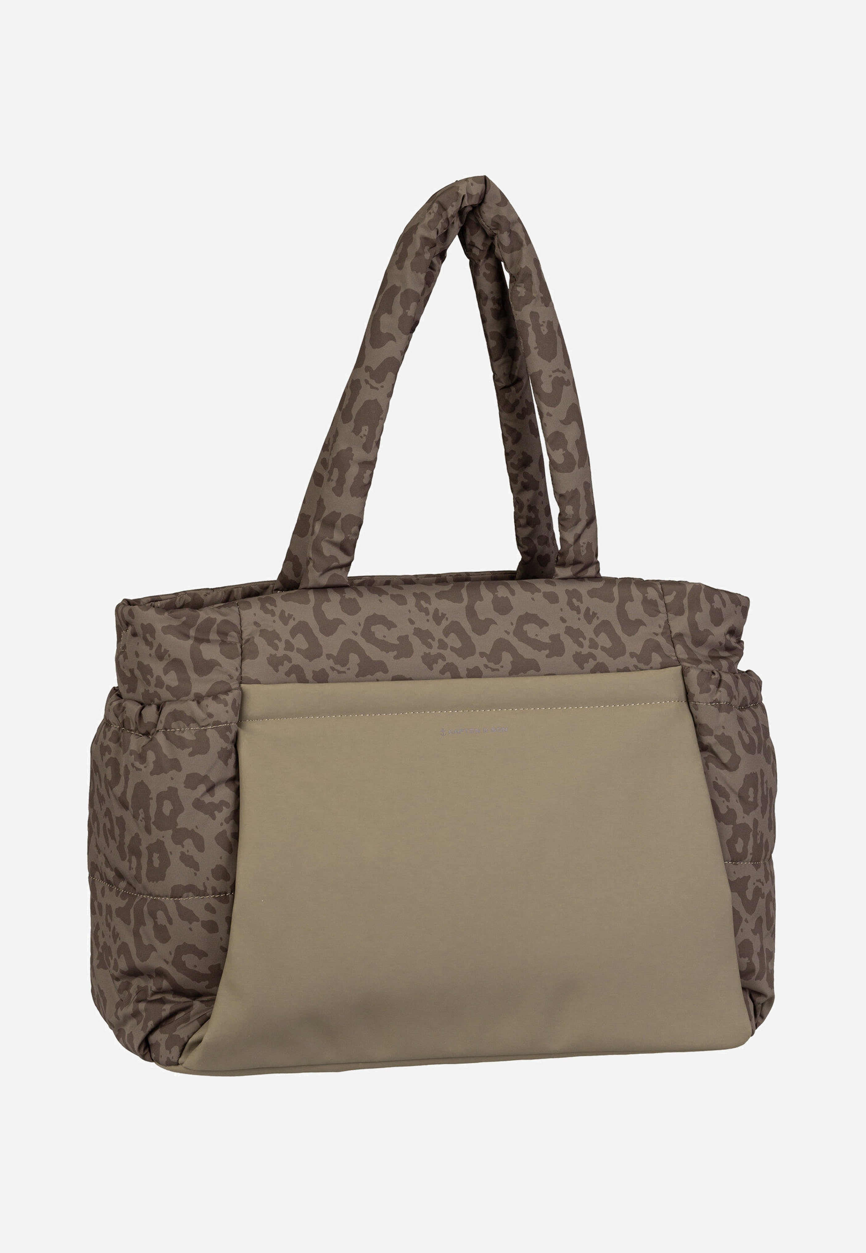 Kapten & Son Hellvi Cloud Large Leo Leo Dark Brown Shopper  