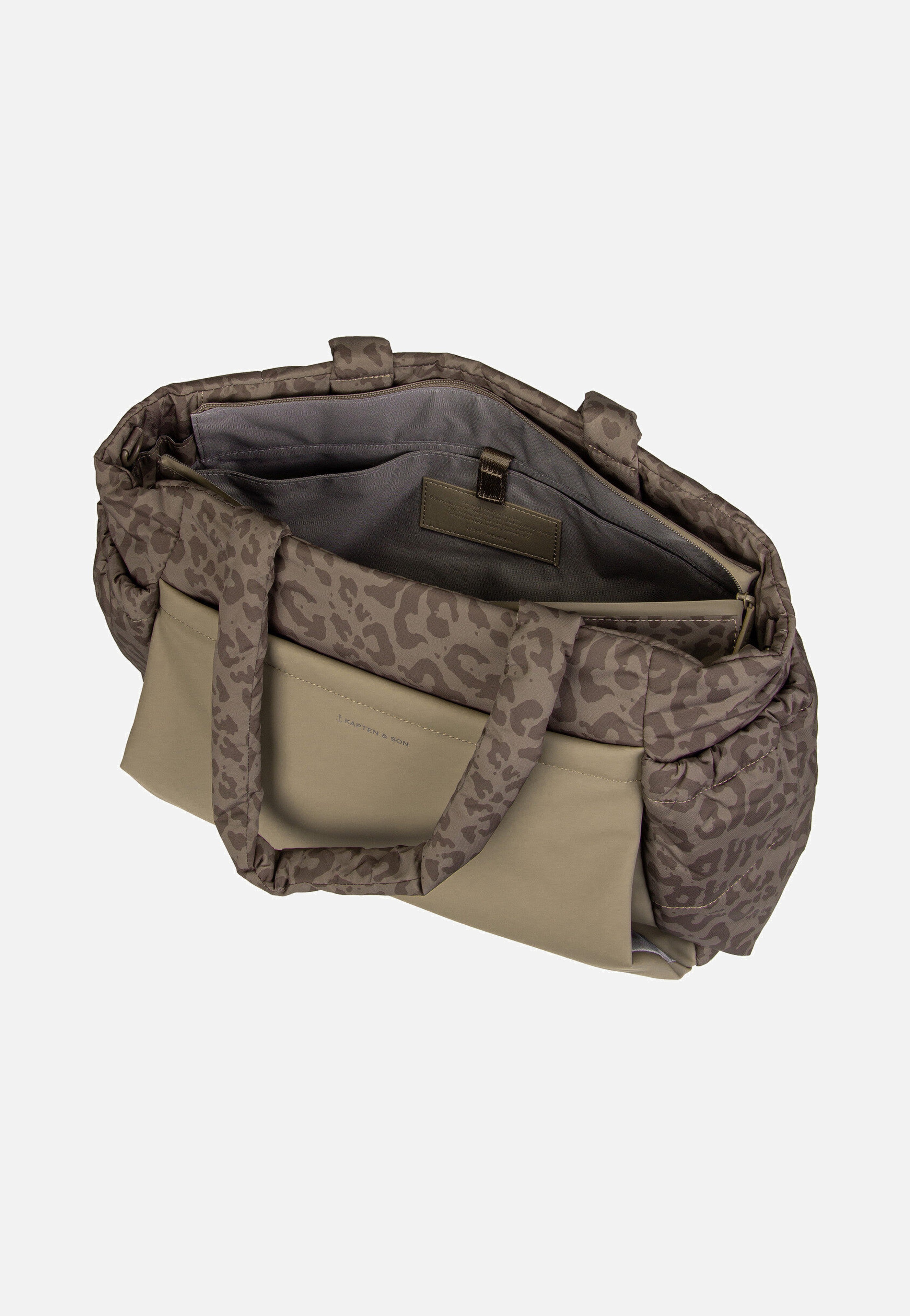 Kapten & Son Hellvi Cloud Large Leo Leo Dark Brown Shopper  