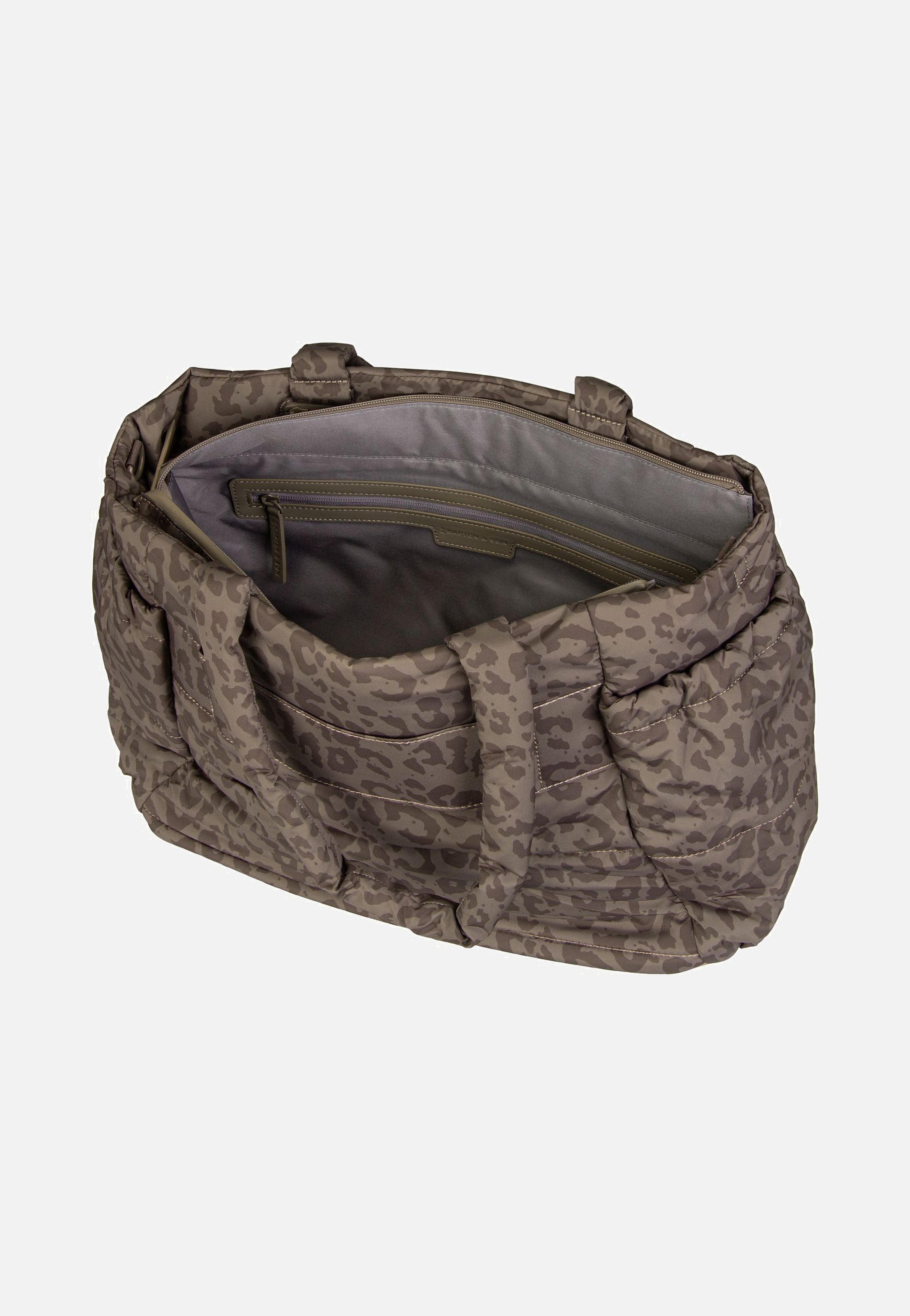 Kapten & Son Hellvi Cloud Large Leo Leo Dark Brown Shopper  