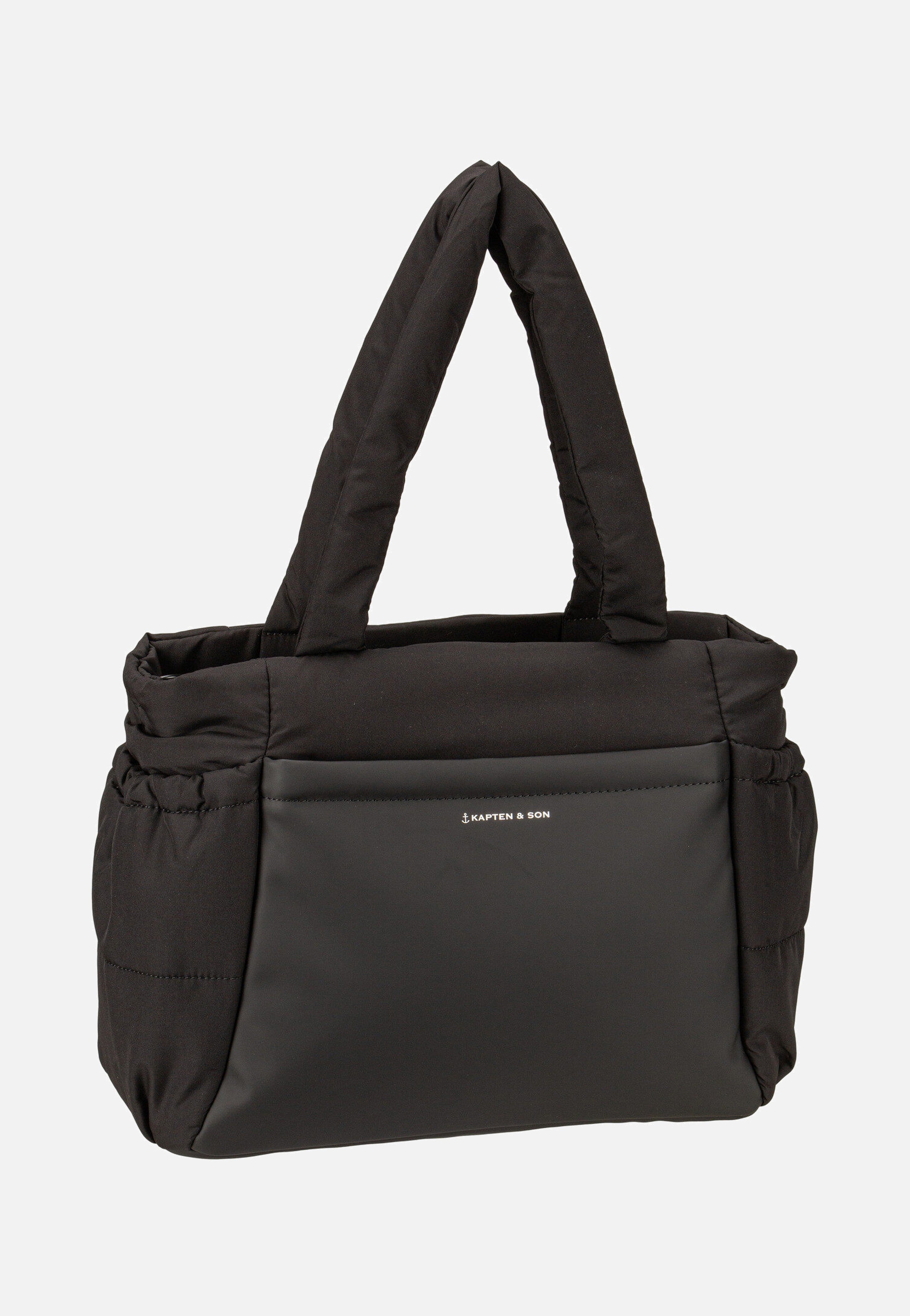 Kapten & Son - Hellvi Cloud Medium All Black - Shopper | Neutral-Image