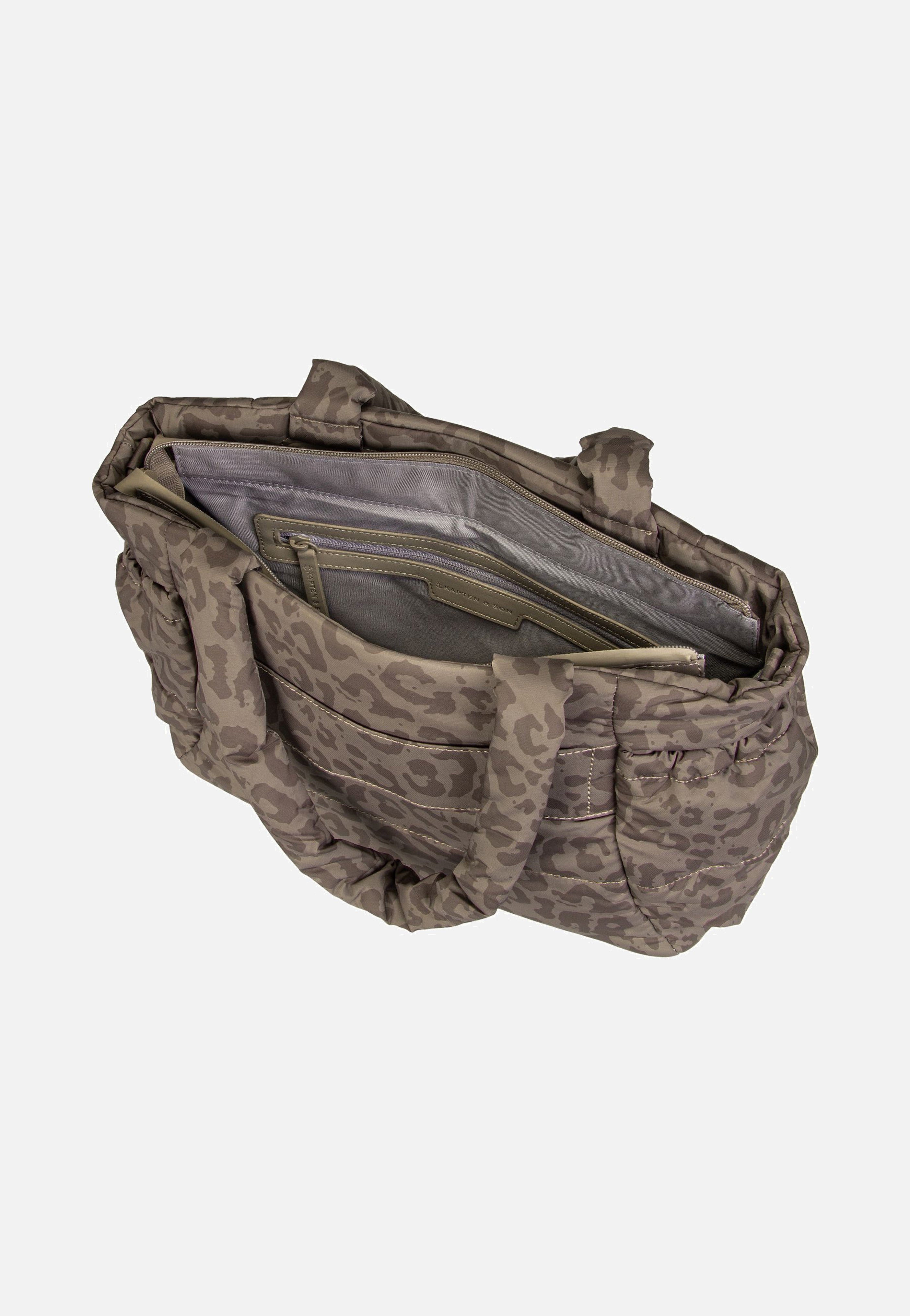 Kapten & Son Hellvi Cloud Medium Leo Leo Dark Brown Shopper  
