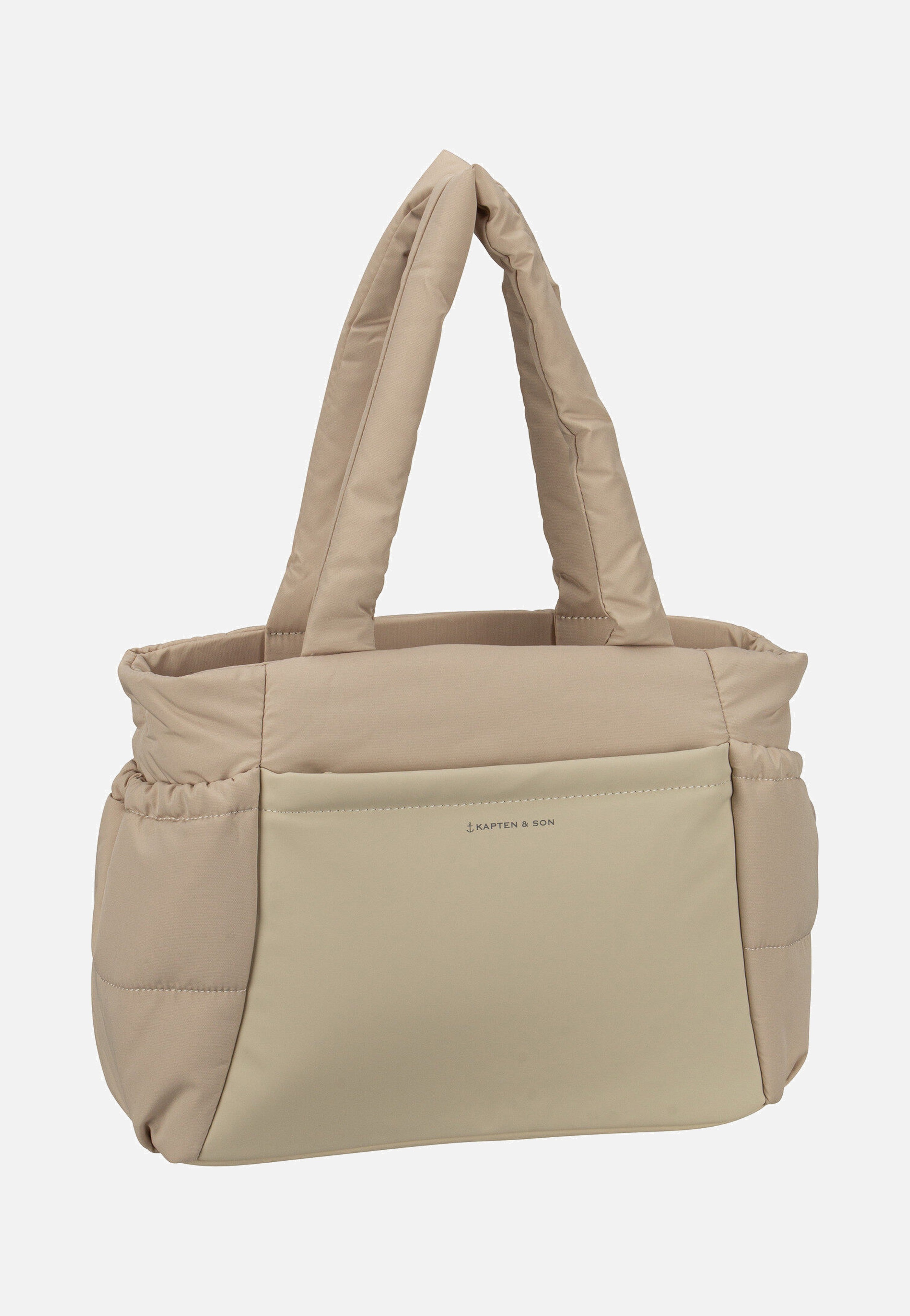 Kapten & Son - Hellvi Cloud Medium Medium Sandstone - Shopper | Neutral-Image