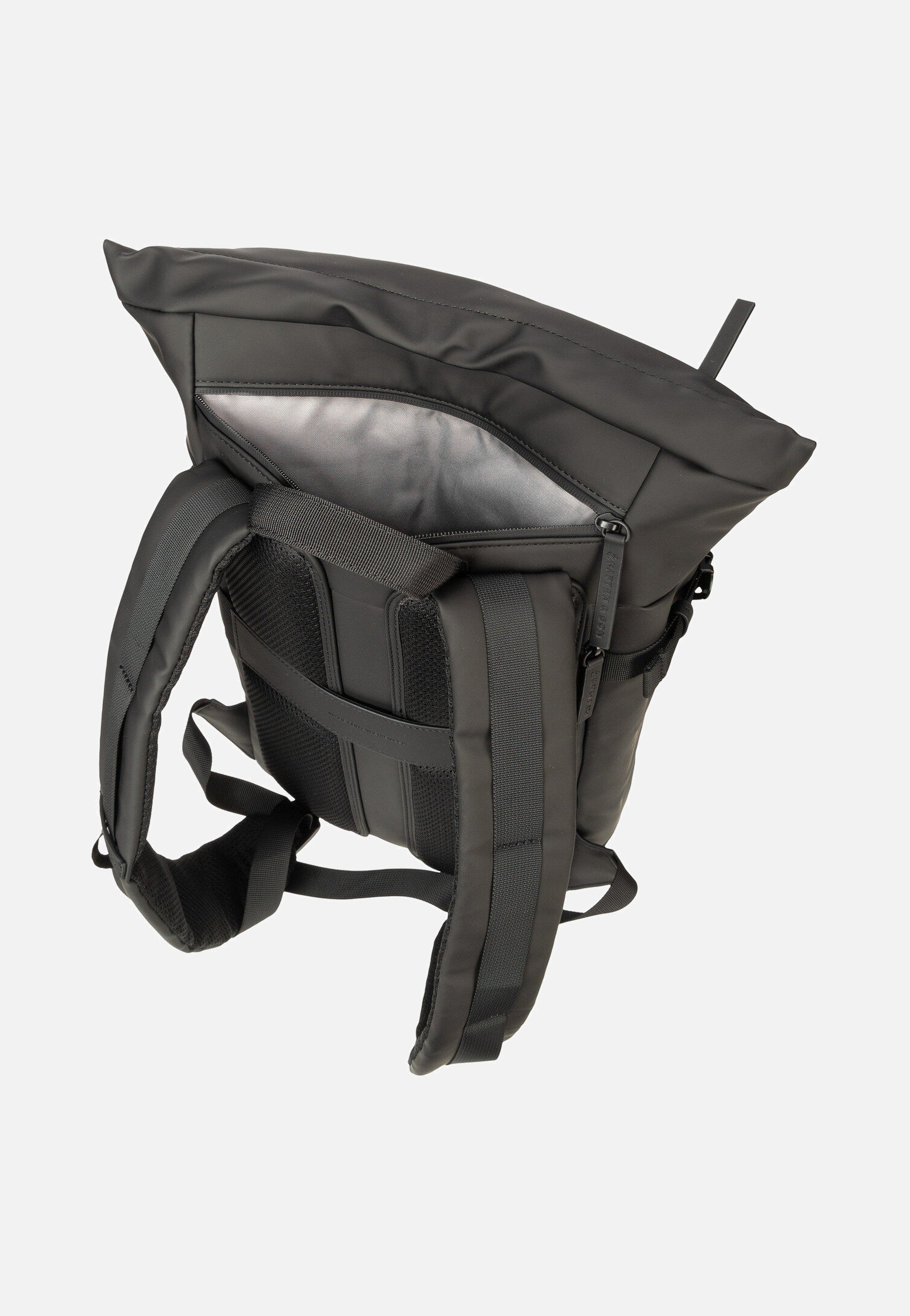 Kapten & Son - Helsinki All Black - Backpack | Neutral-Image