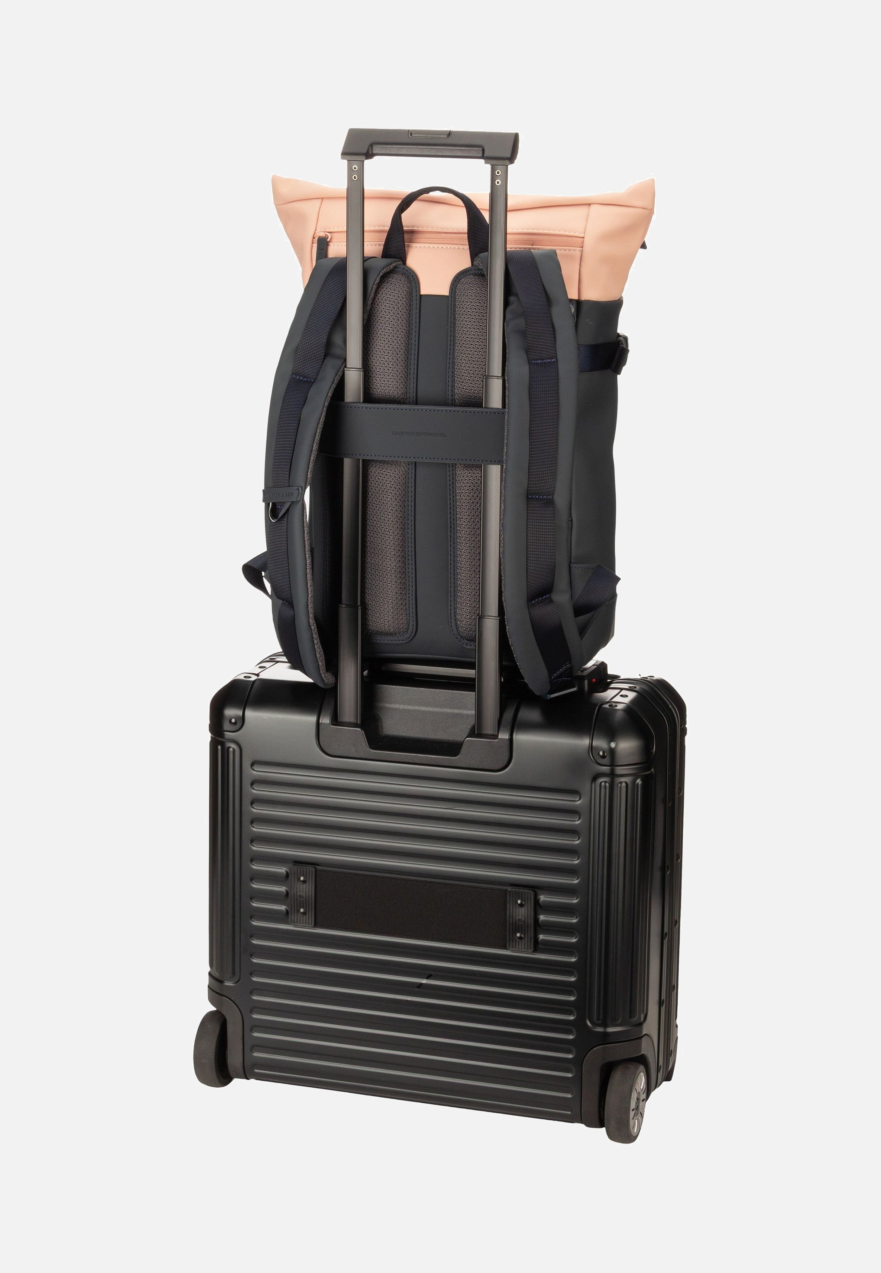 Kapten & Son - Helsinki Navy Blush - Backpack | Neutral-Image