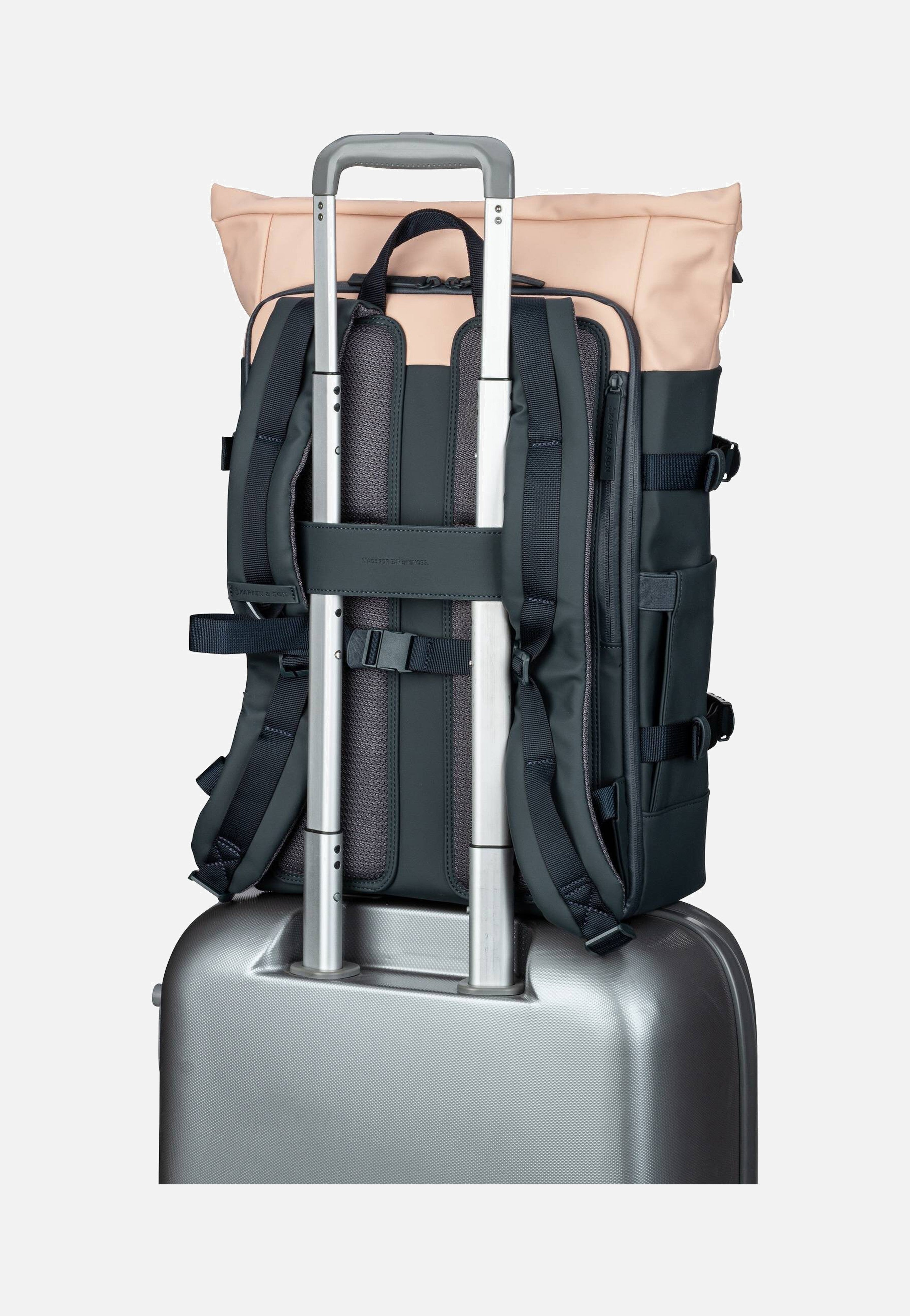 Kapten & Son Helsinki Pro Navy Blush Backpack